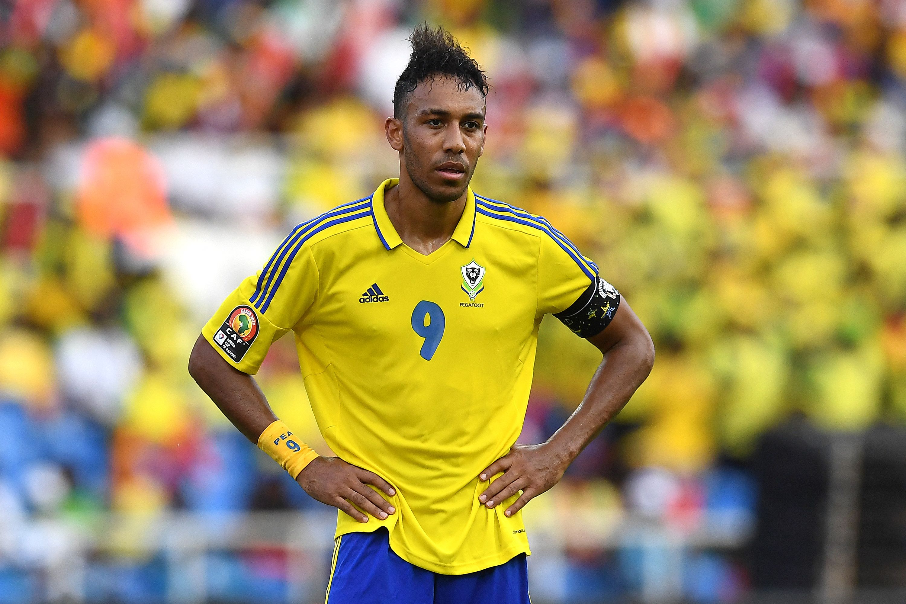 Penyerang Gabon Pierre-Emerick Aubameyang