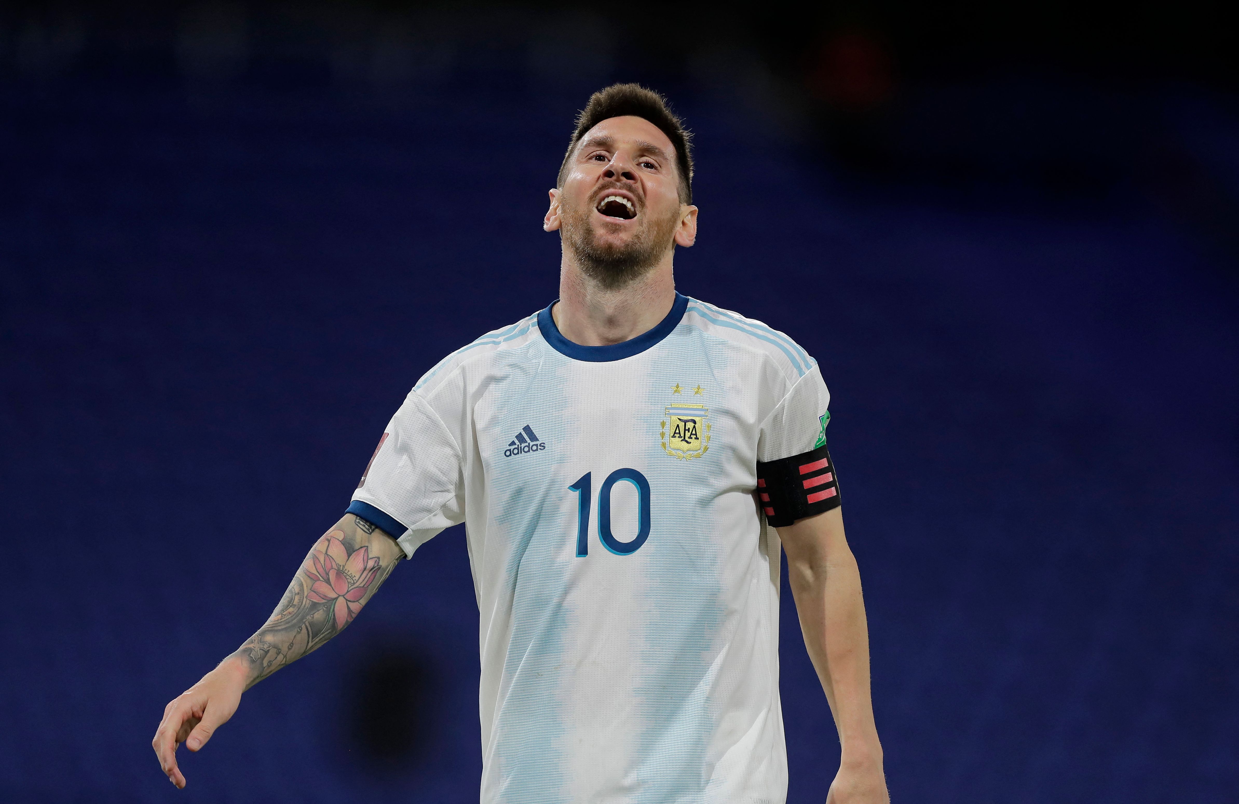 Kapten timnas Argentina Lionel Messi