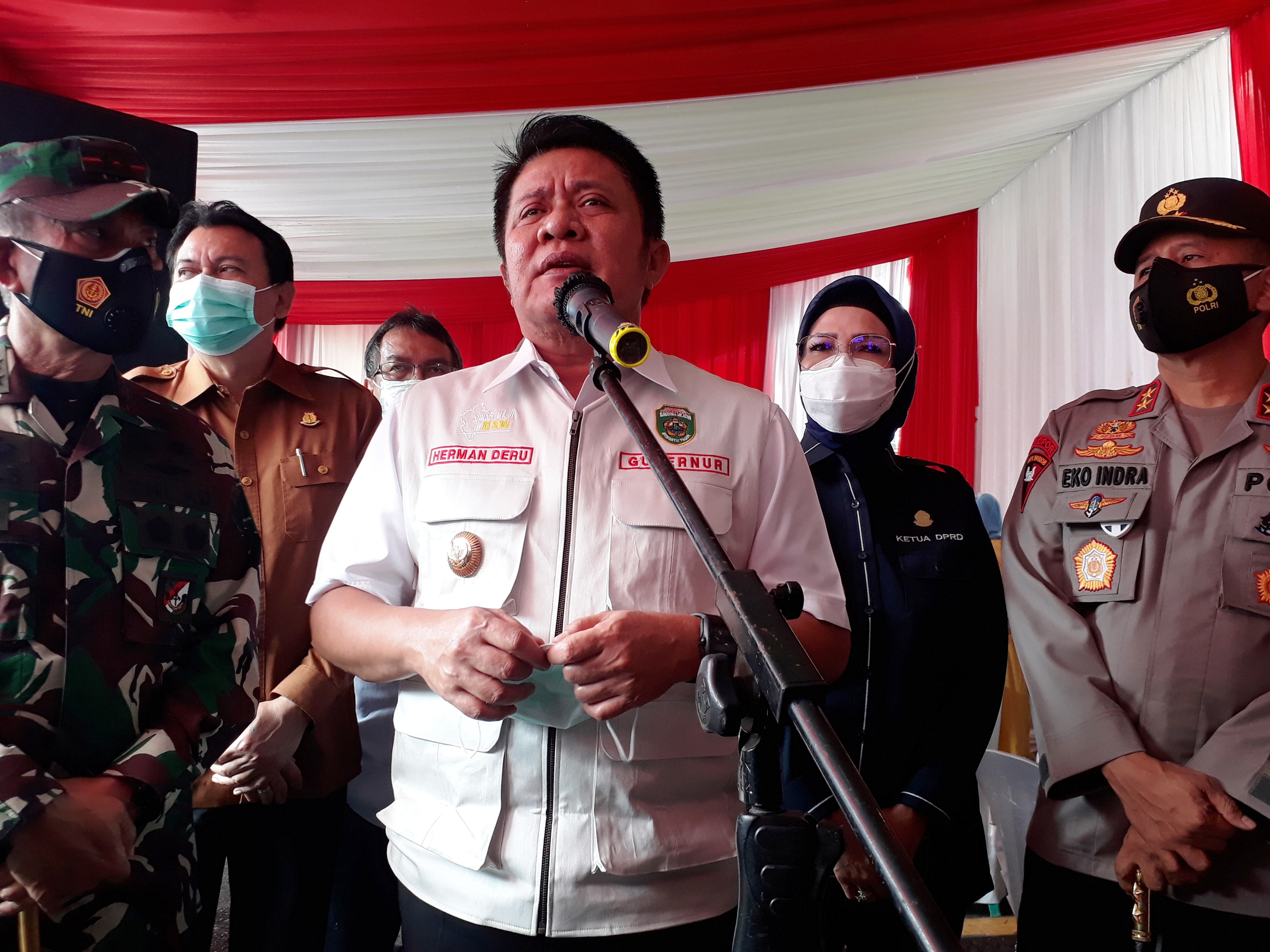 Gubernur Sumsel Herman Deru