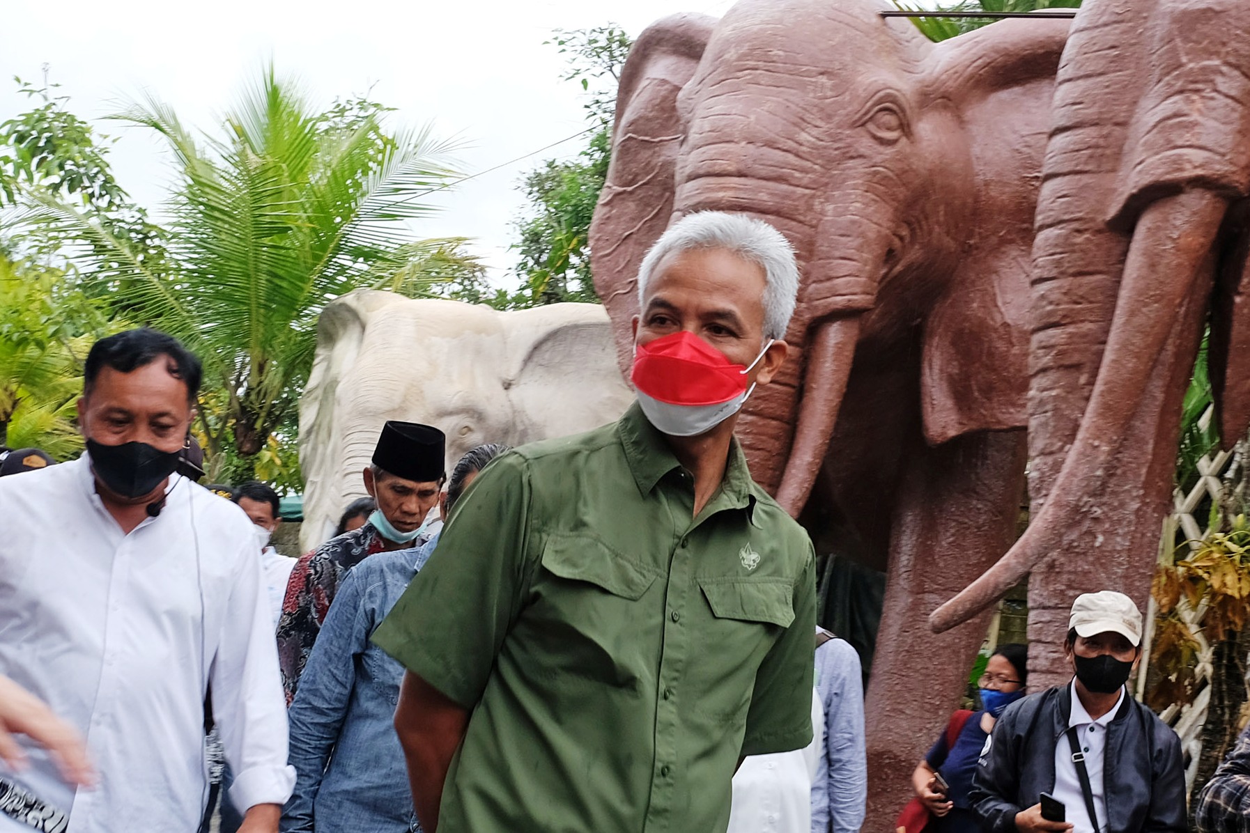 Gubernur Jawa Tengah Ganjar Pranowo.