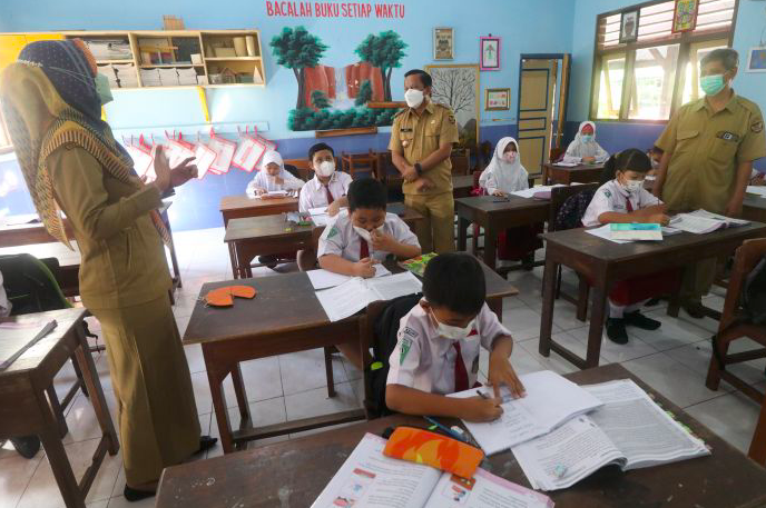 Ilustrasi pembelajaran tatap muka