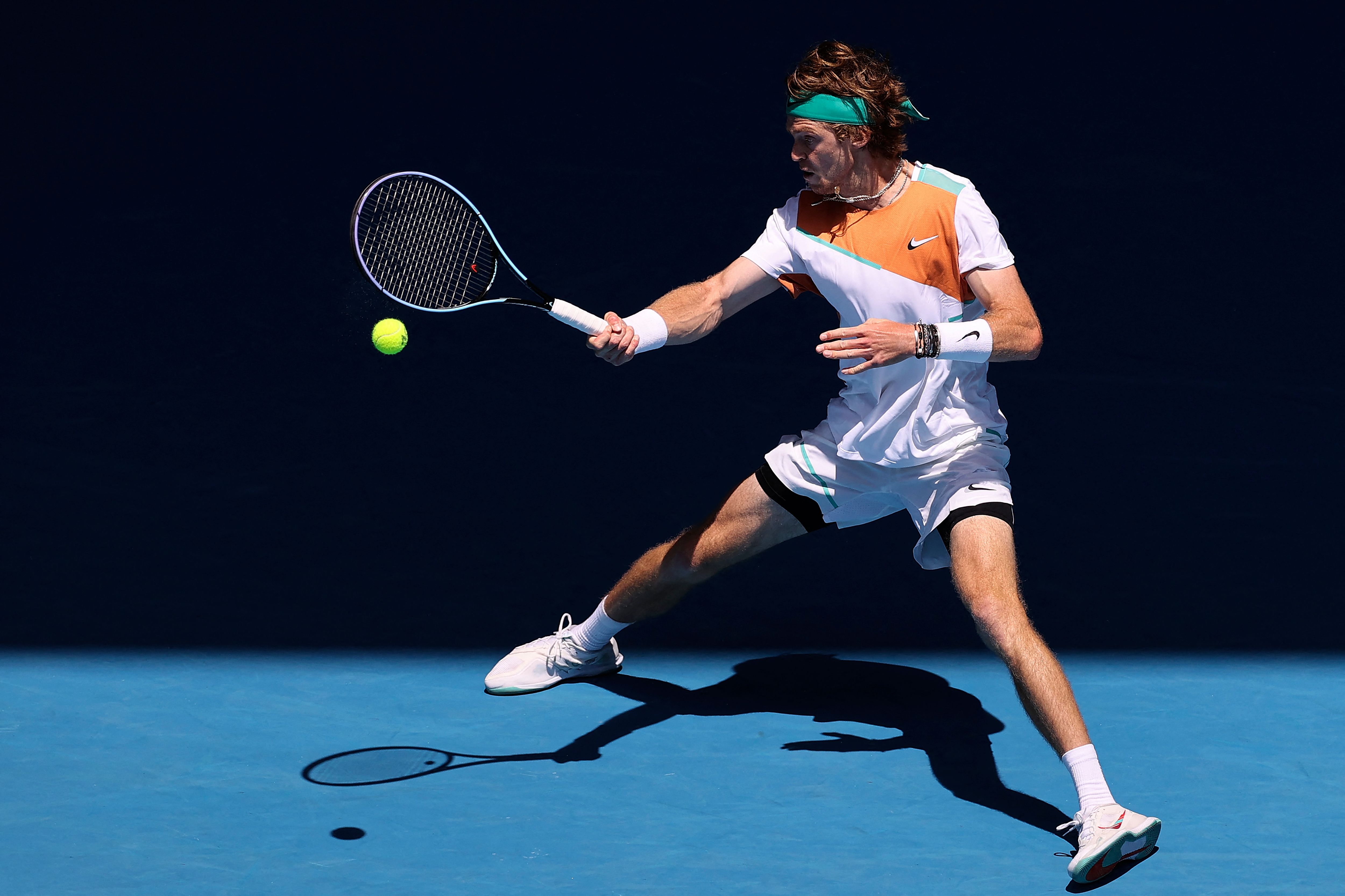Petenis Rusia Andrey Rublev