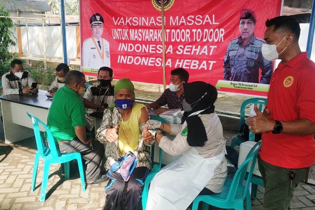 vaksinasi booster di Sumsel