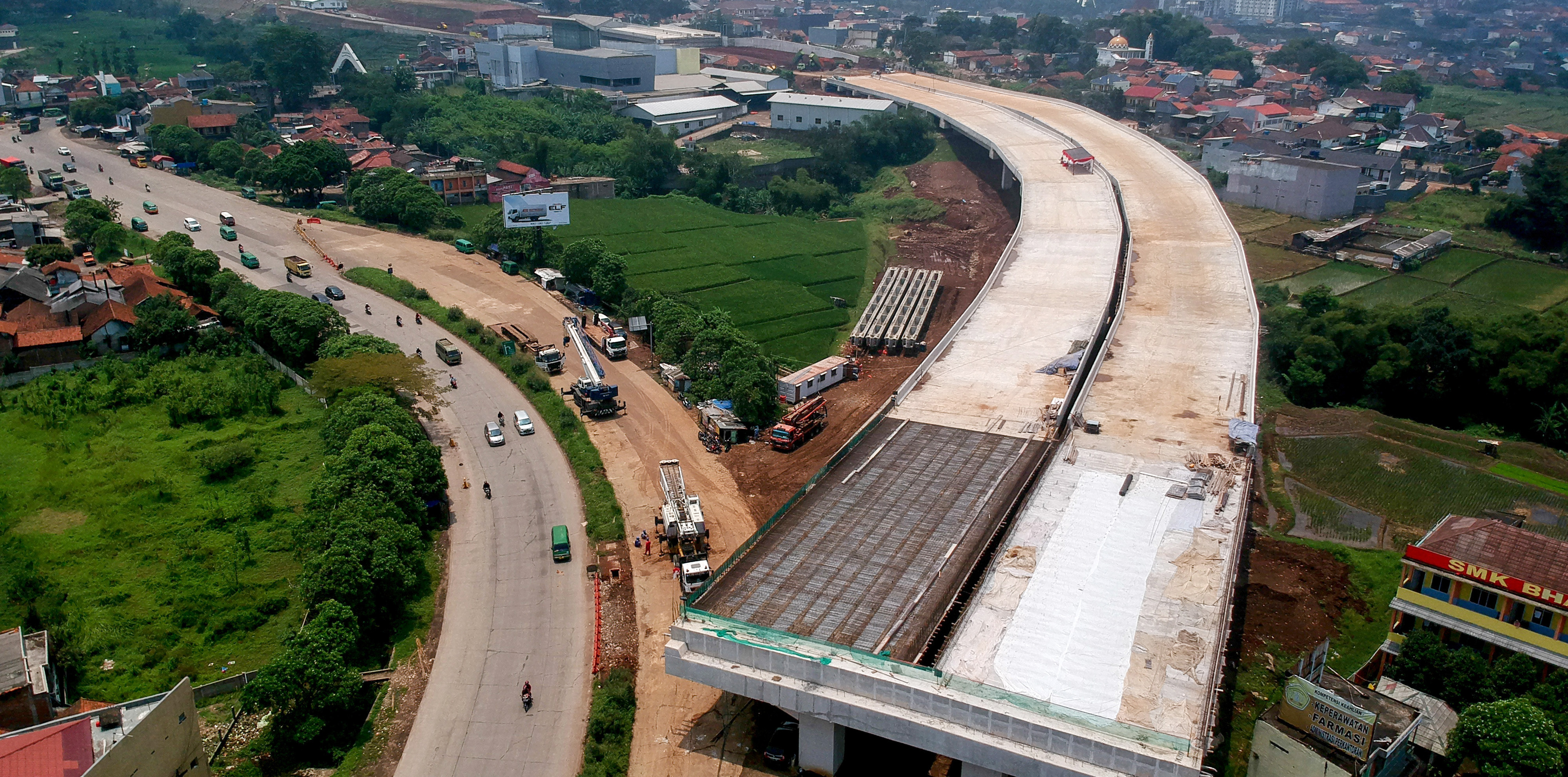 Proyek infrastruktur.