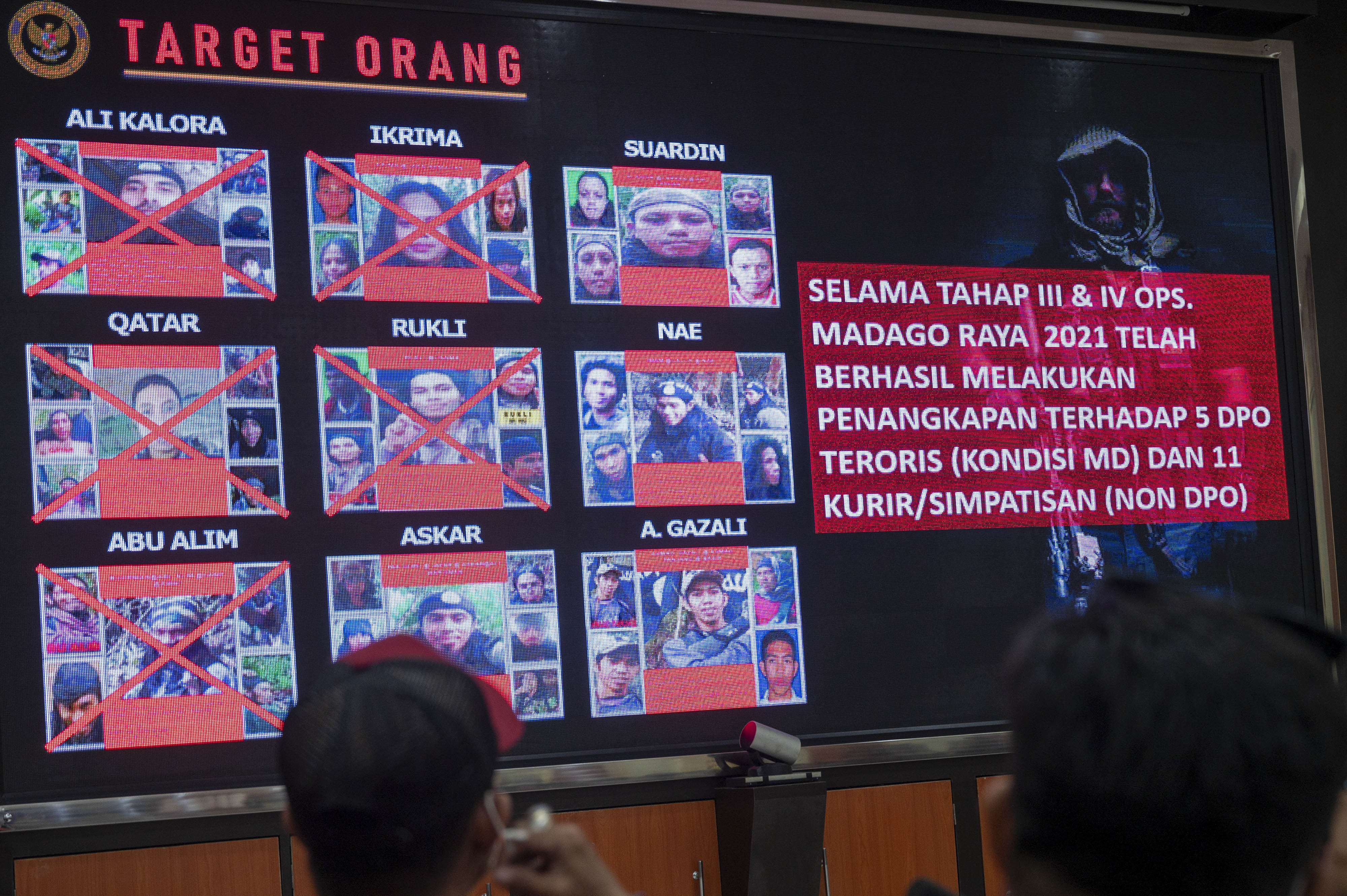 Daftar pencarian orang (DPO) teroris Poso