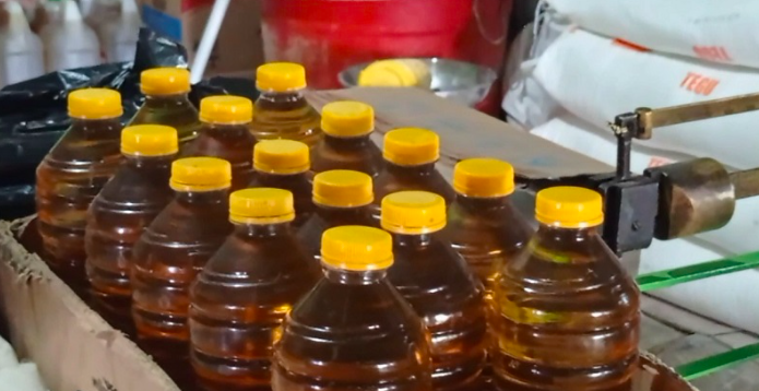 Ilustrasi minyak goreng.