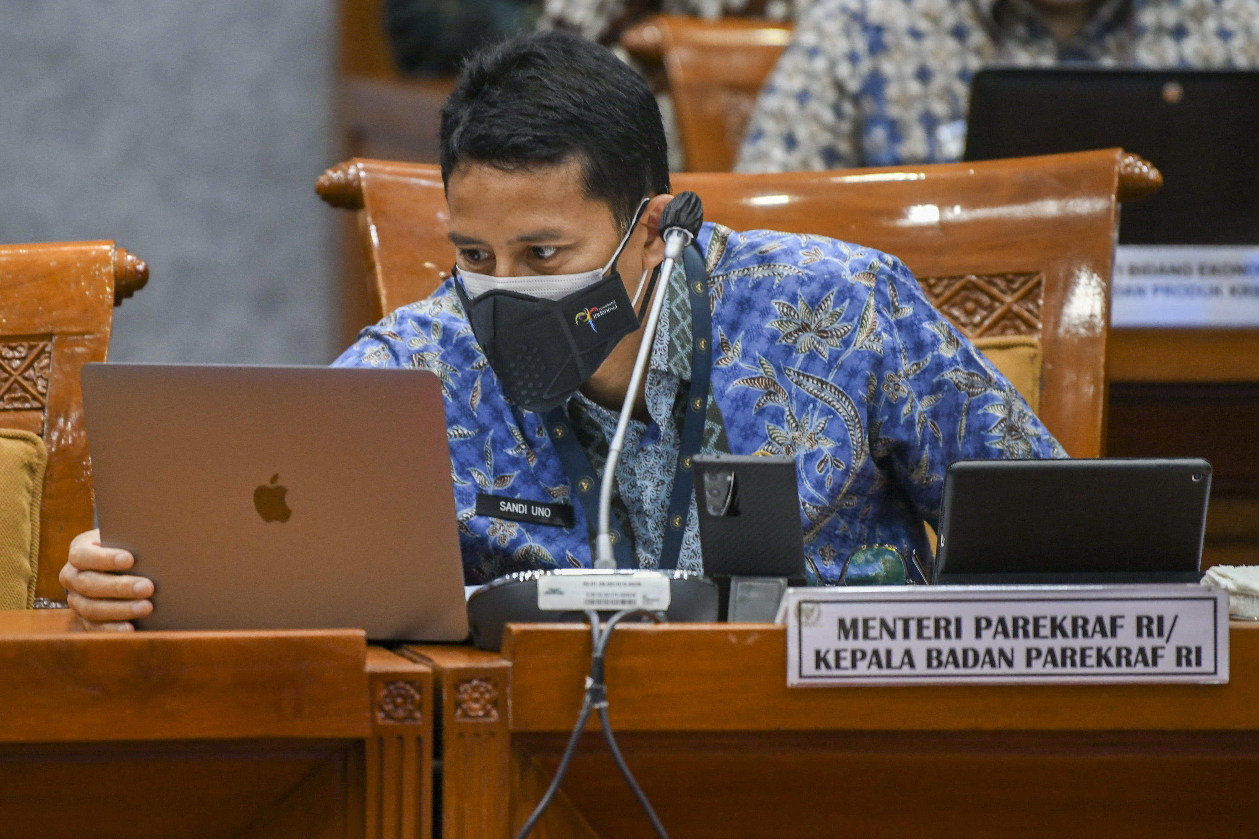 Menteri Pariwisata dan Ekonomi Kreatif Sandiaga Salahudin Uno.