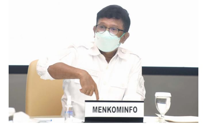 Menkominfo Johnny G Plate