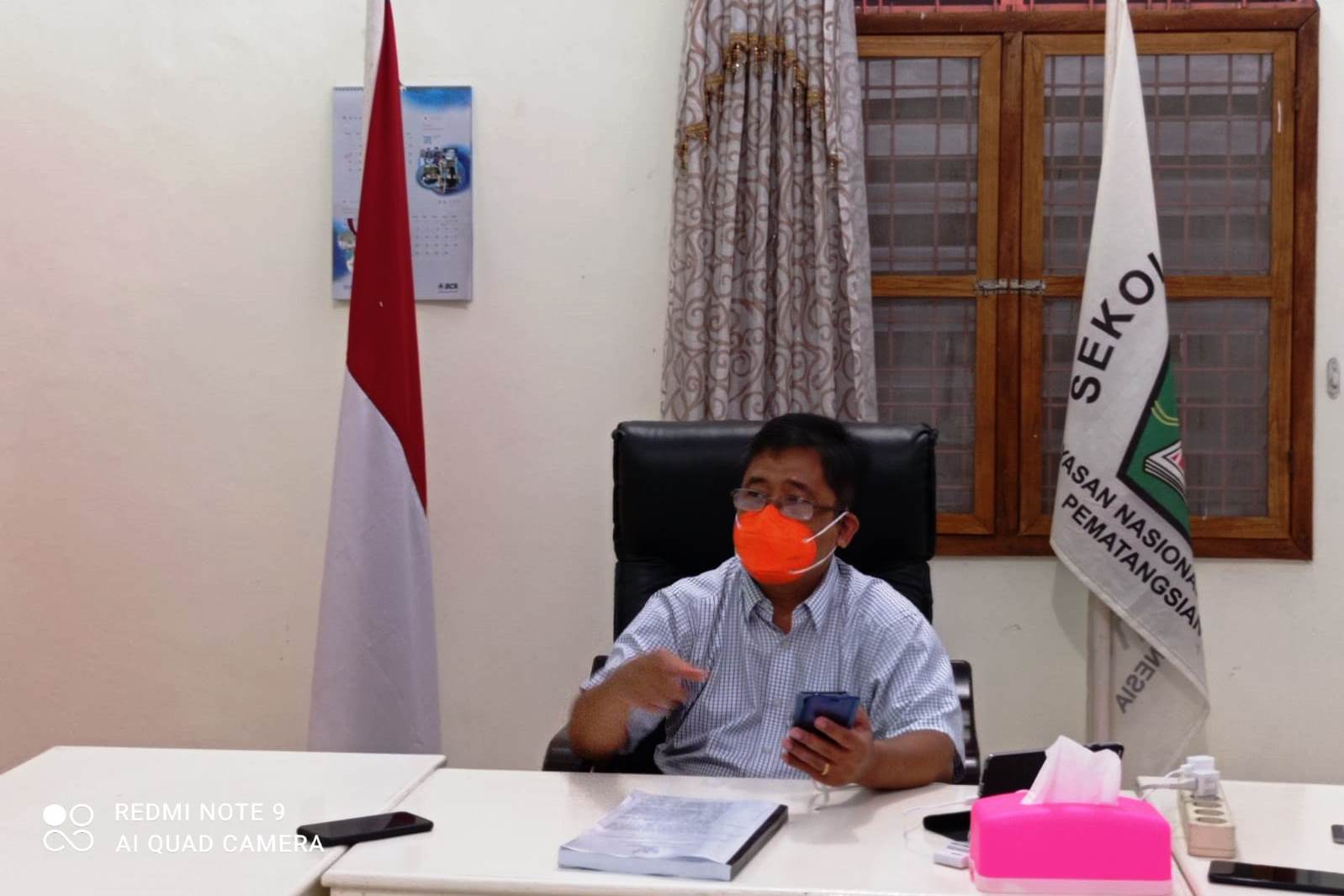 KETUA Ikatan Pejabat Pembuat Akte Tanah (IPPAT) Kota Pematangsiantar Dr. Henry Sinaga