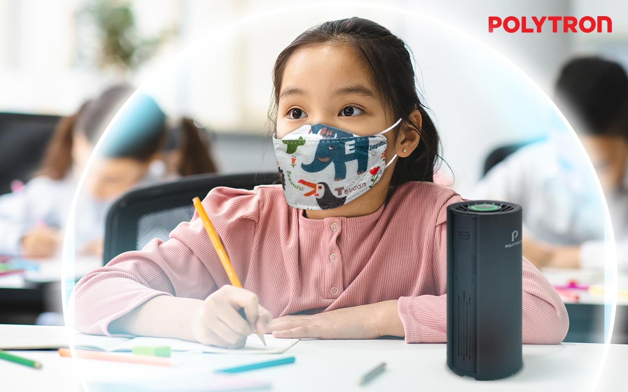 Penjernih udara portable dari Polytron