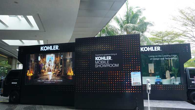 Layanan Mobile Showroom Kohler di Lippo Mall Kemang
