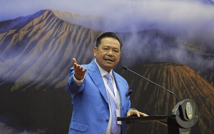 Ketua Umum Dewan Pimpinan Nasional Peradi Otto Hasibuan. 