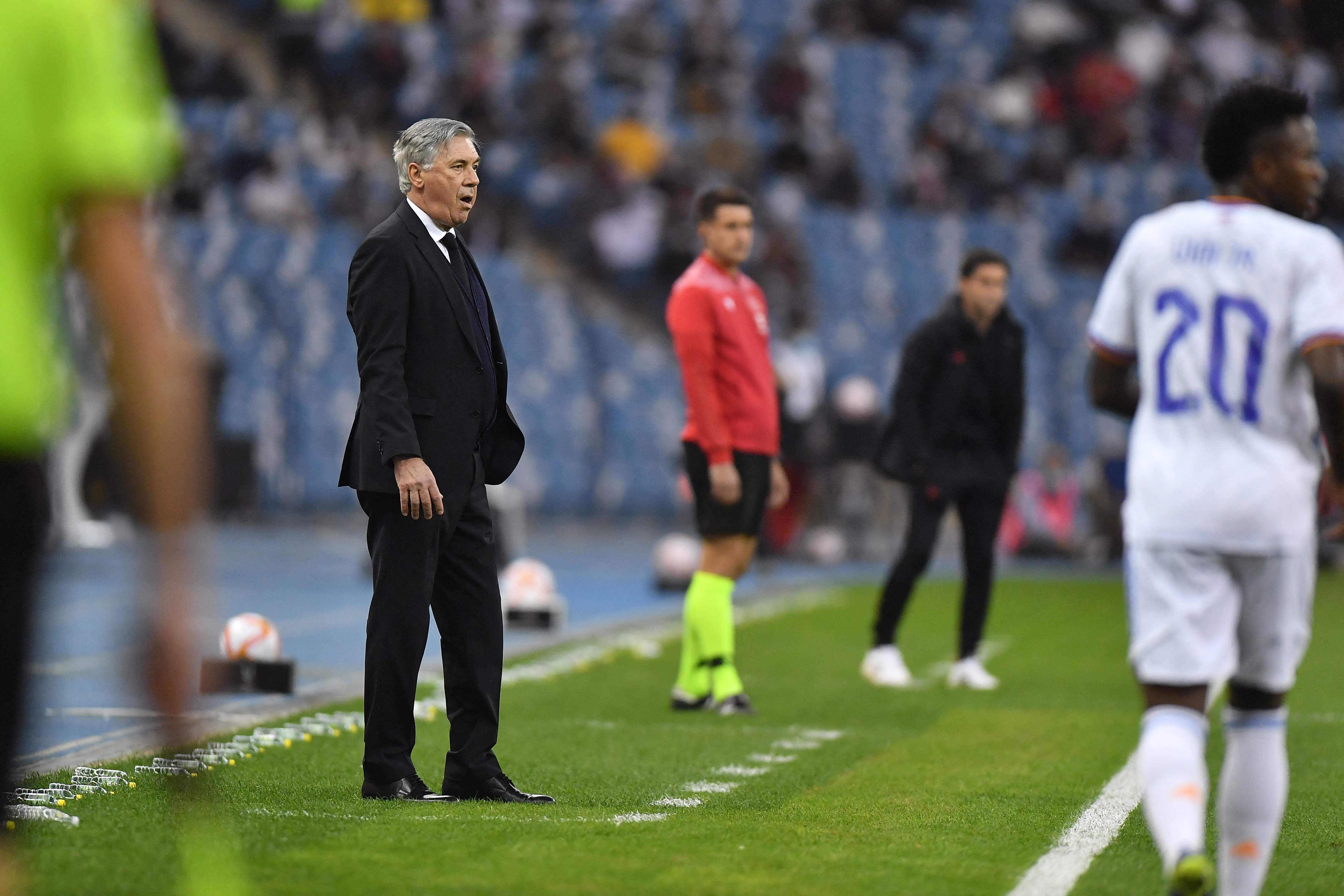 Pelatih Real Madrid Carlo Ancelotti