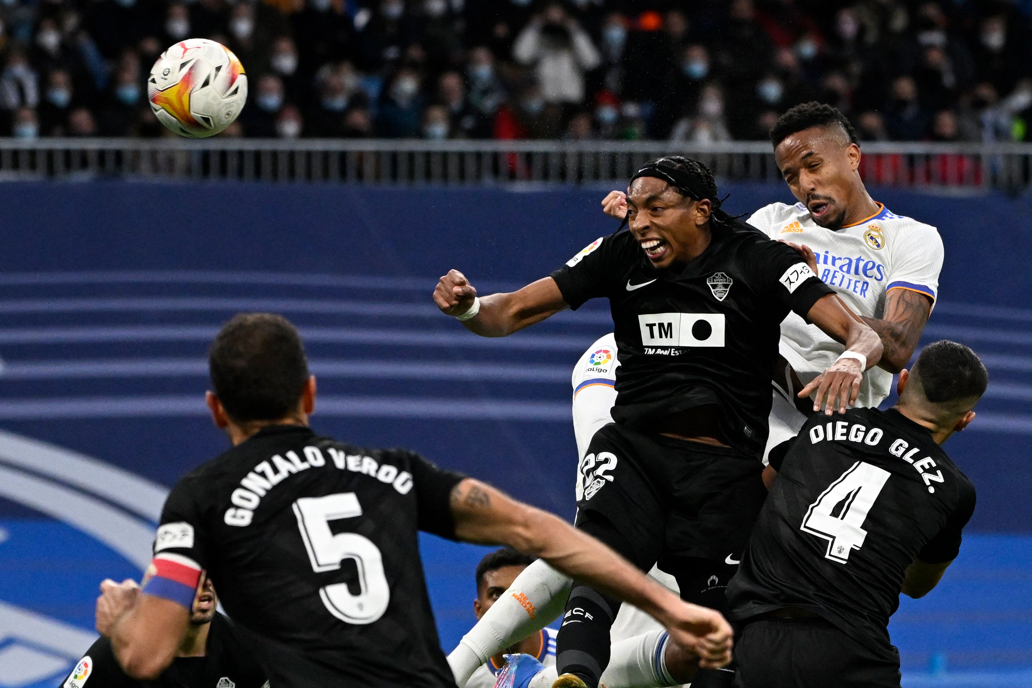 Laga La Liga antara Real Madrid dan Elche