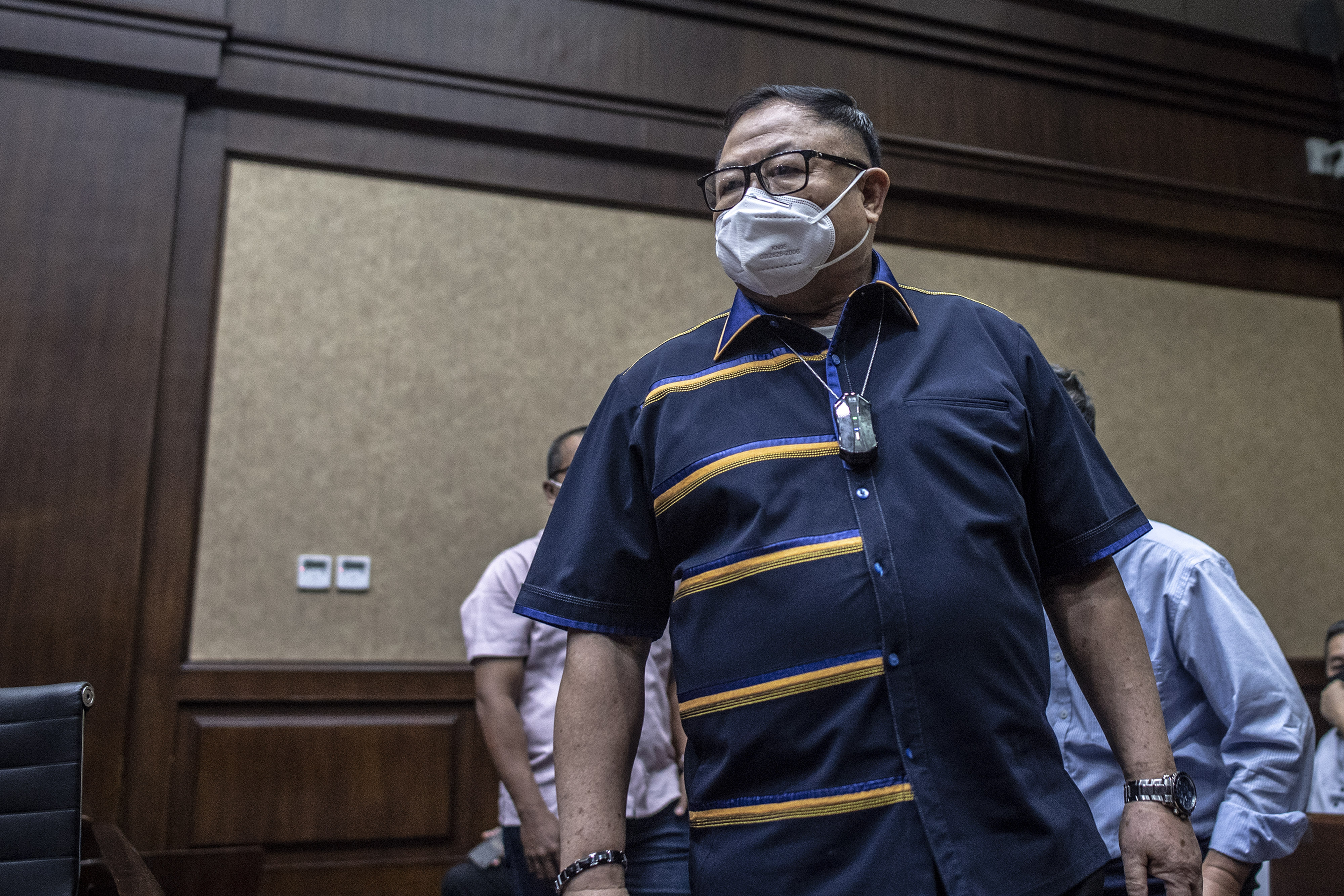 Terdakwa kasus dugaan korupsi pengelolaan dana ASABRI Mayor Jenderal TNI (Purn) Adam Damiri.