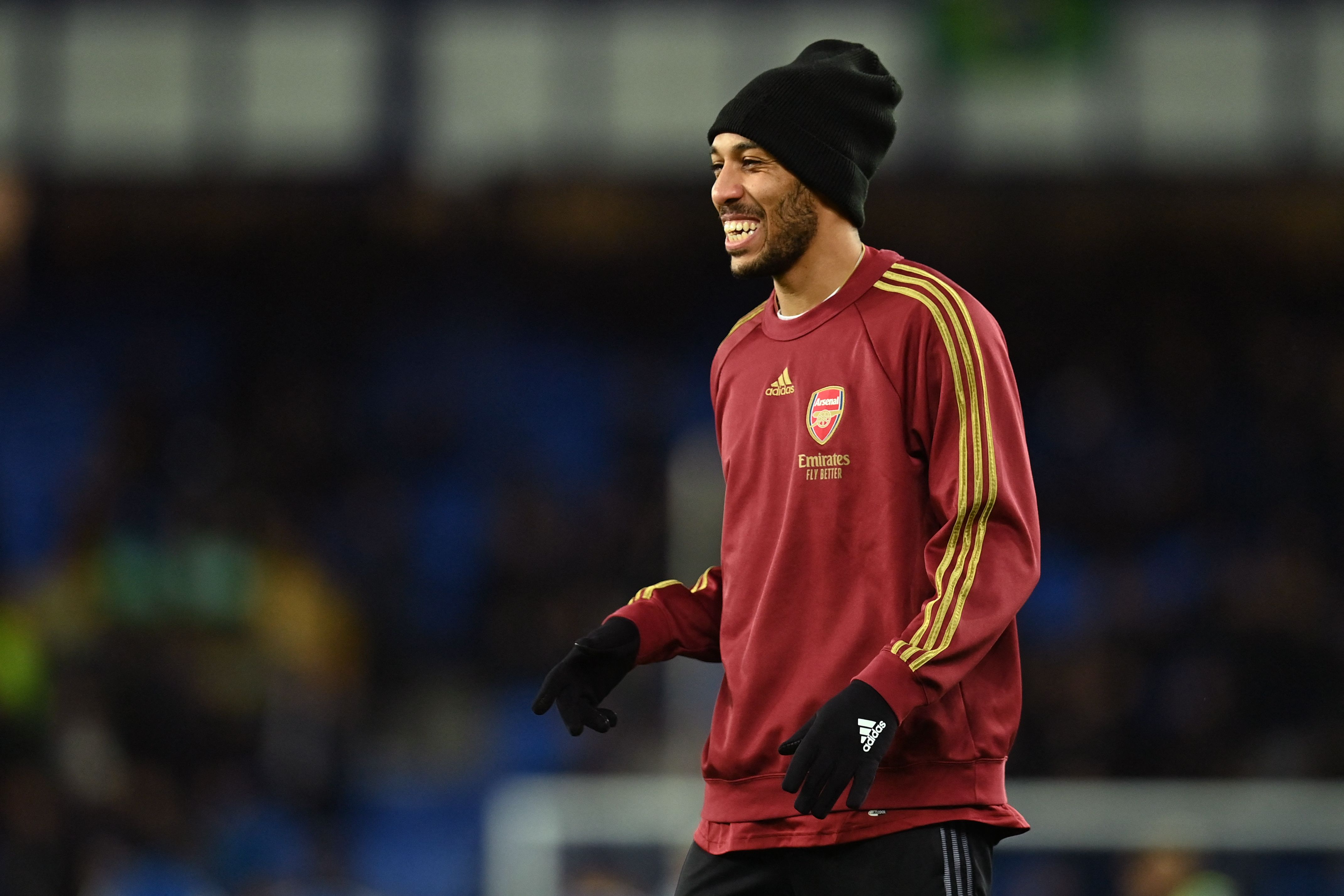 Penyerang Arsenal Pierre-Emerick Aubameyang