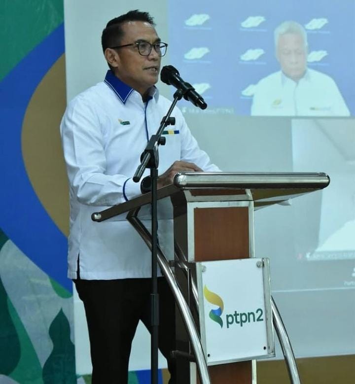 Direktur PTPN II Irwan Perangin-Angin