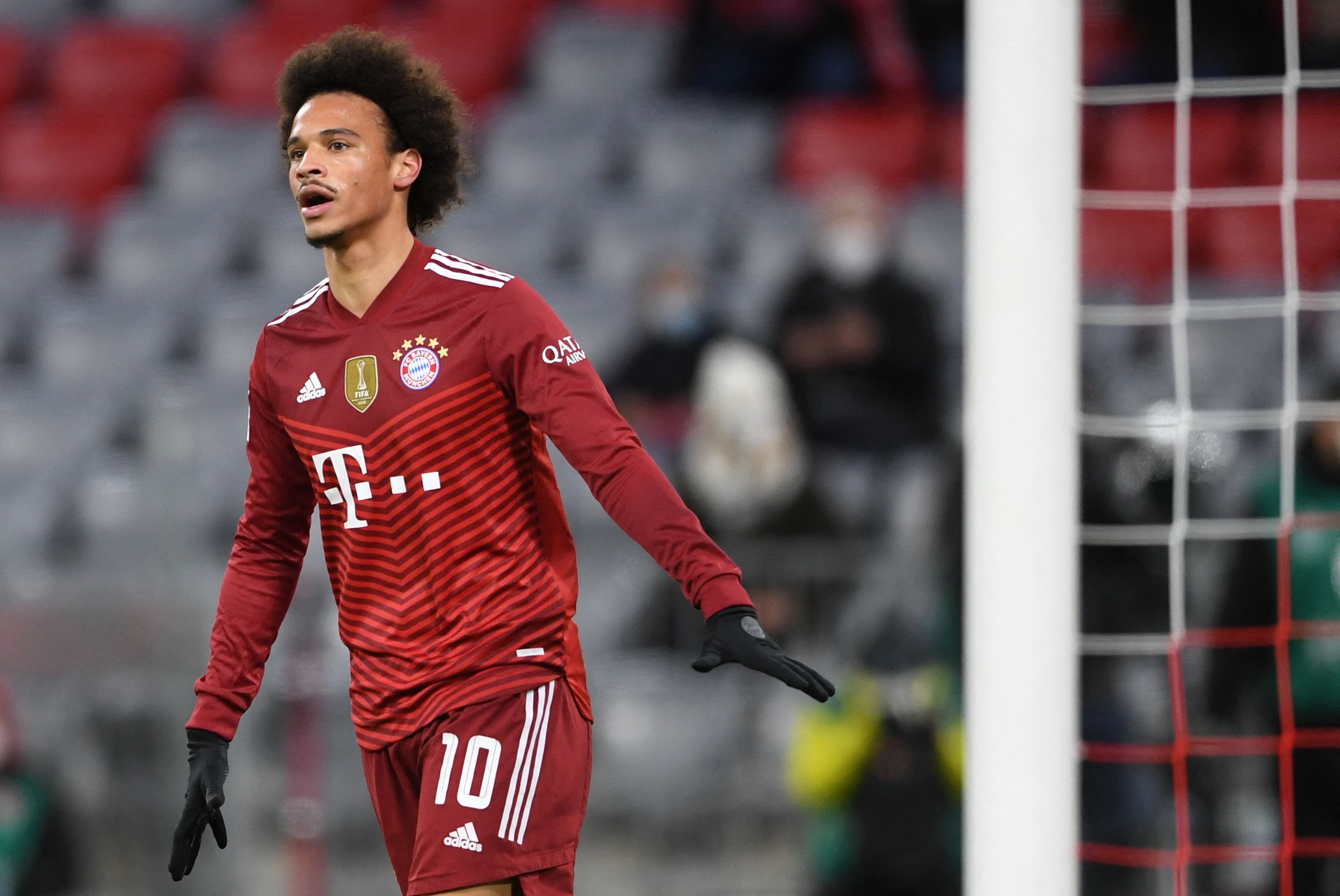 Gelandang Bayern Muenchen Leroy Sane