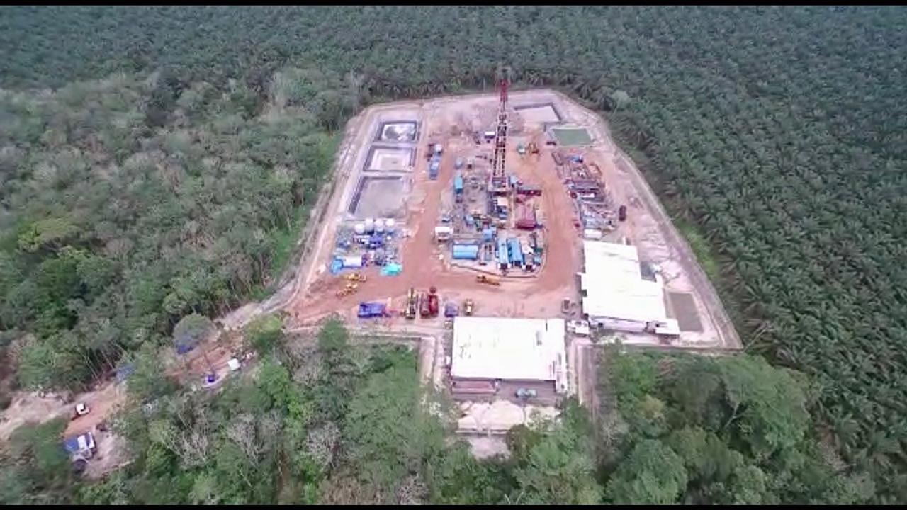 Lokasi eksplorasi Field Jambi, Kecamatan Sungai Gelam, Kabupaten Muaro Jambi. 