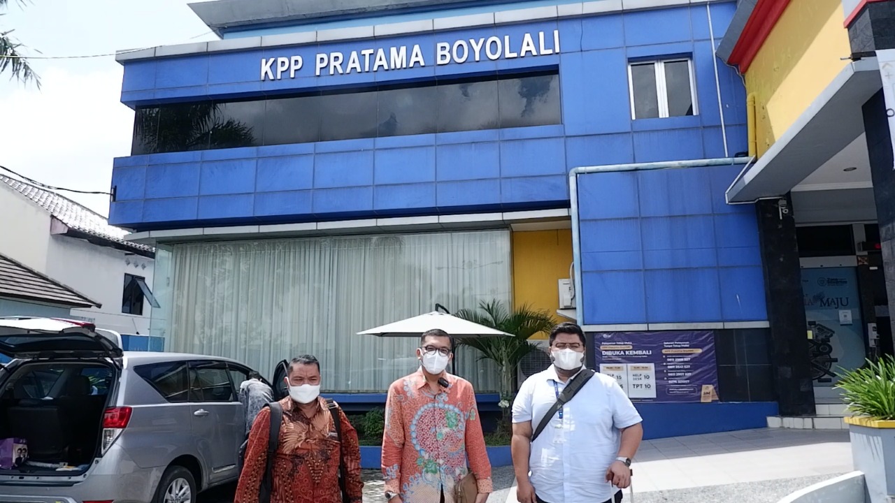Ditjen Pajak cq KPP Pratama Boyolali, Jawa Tengah.