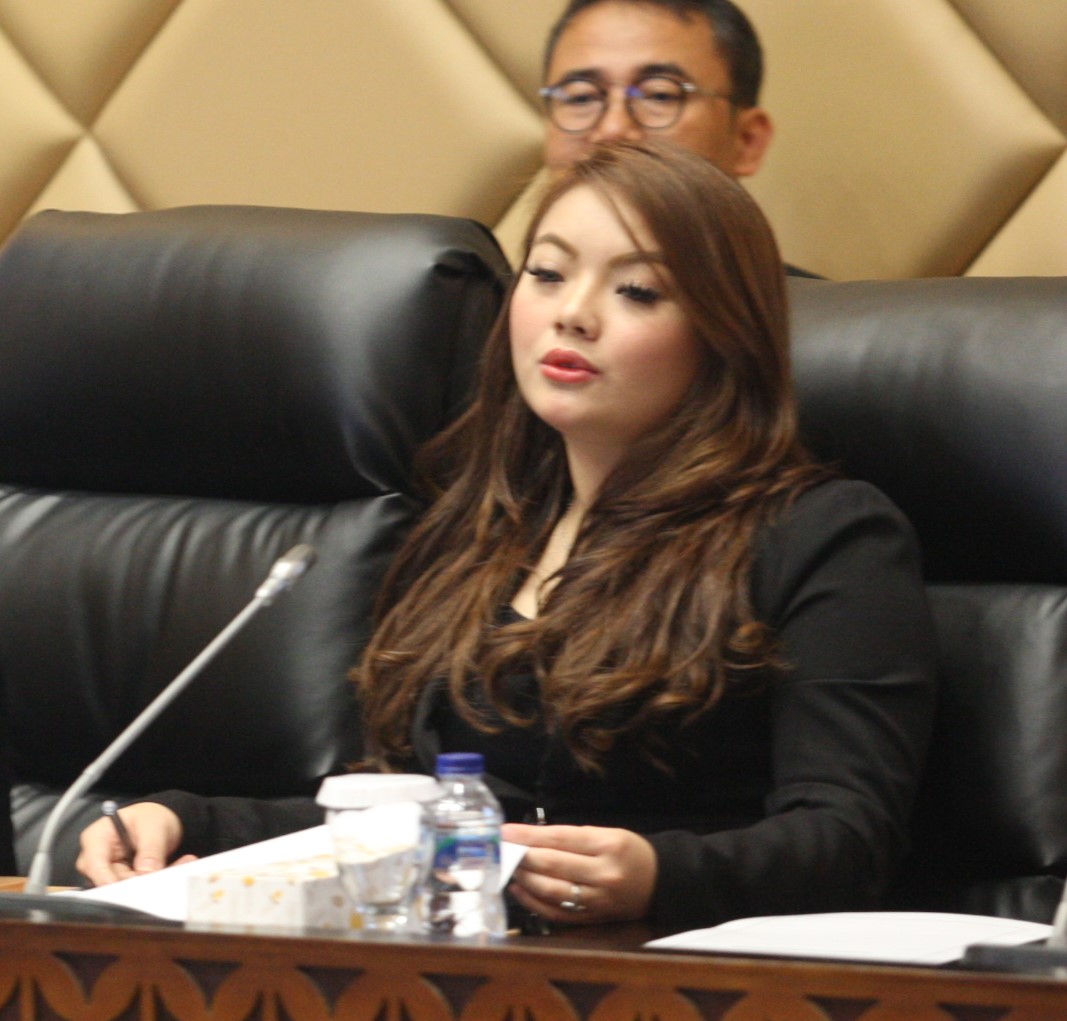 Politisi NasDem yang juga anggota Komisi I DPR Hillary Brigitta Lasut