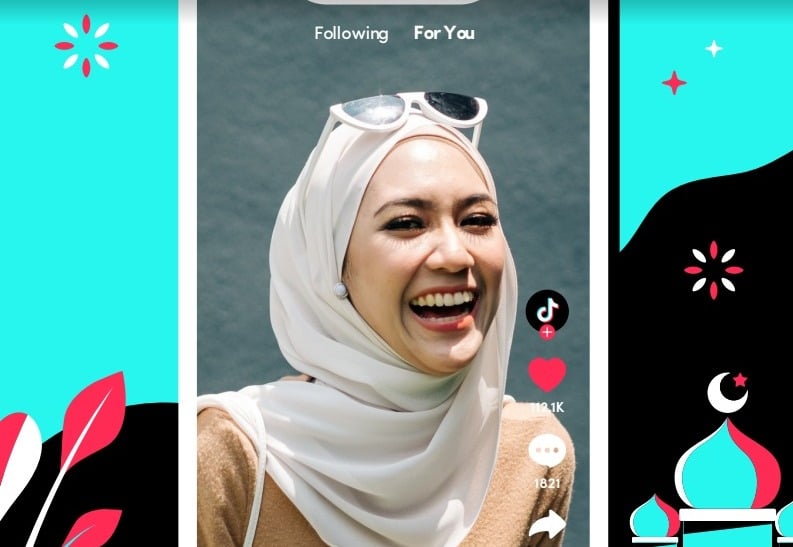 Suvei Tiktok menunjukkan peningkatan konsumsi video selama Ramadan 2021.