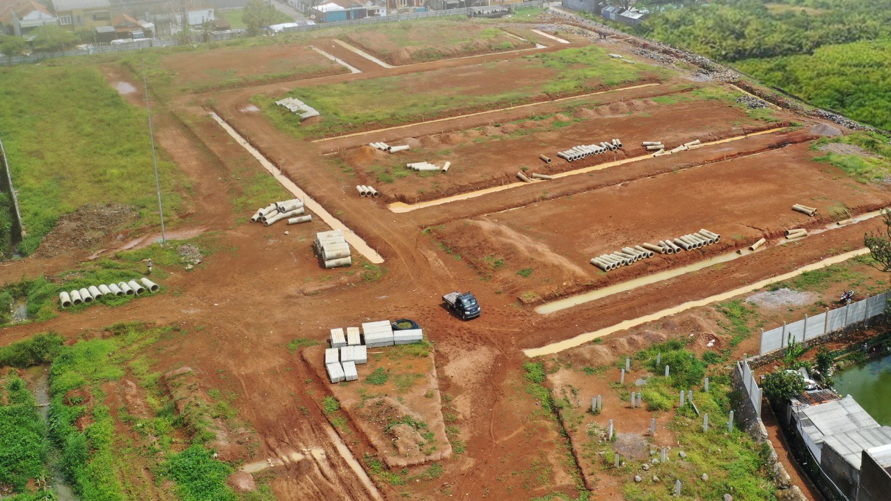 Kaveling siap bangun di Podomoro Park, Bandung, Jawa Barat