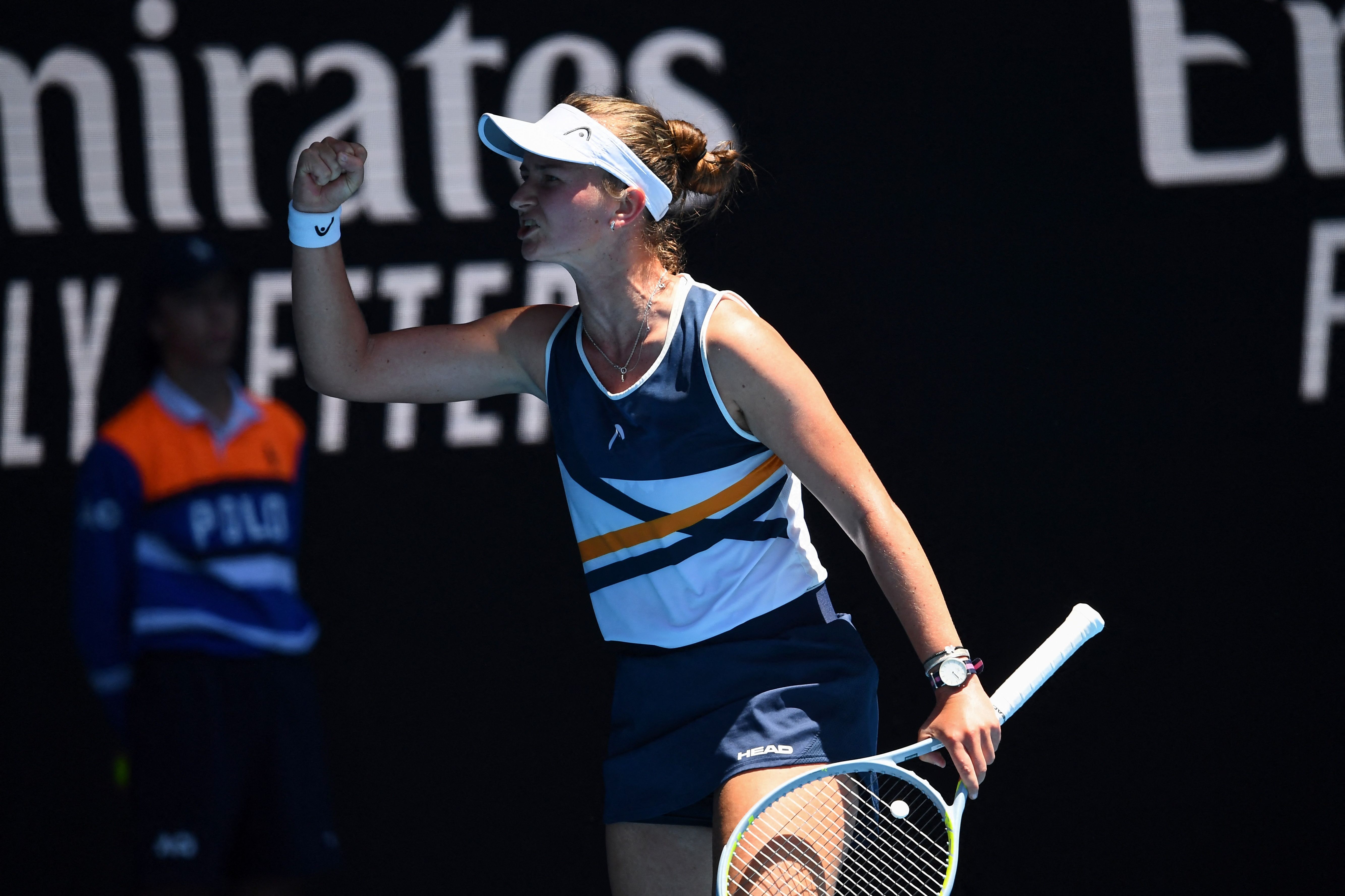 Petenis Rep Ceko Barbora Krejcikova