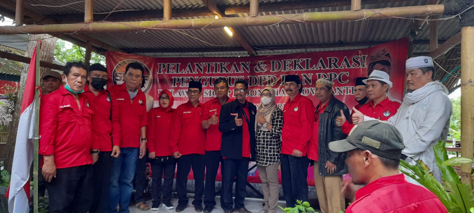 Relawan Ganjar Lantik Pengurus DPD/DPC Sigap Banten