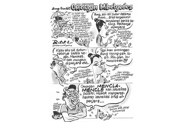 Bung Sentil: Omongan Mbelgedez