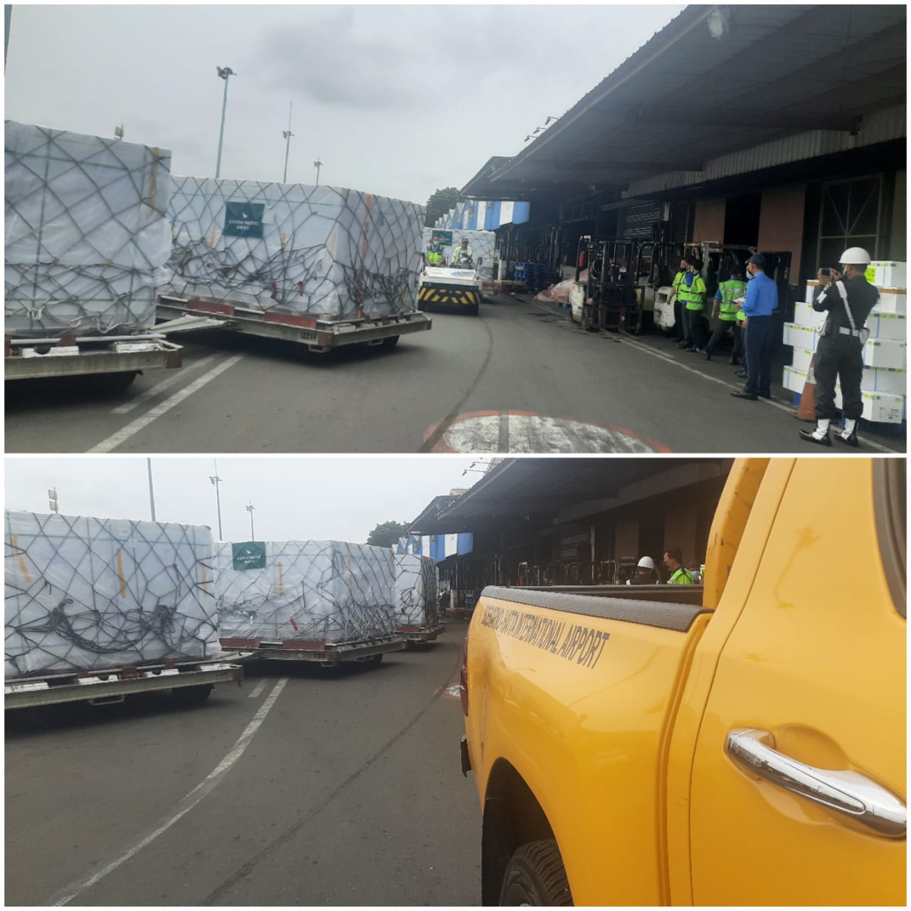 Kedatangan vaksin Sinovac