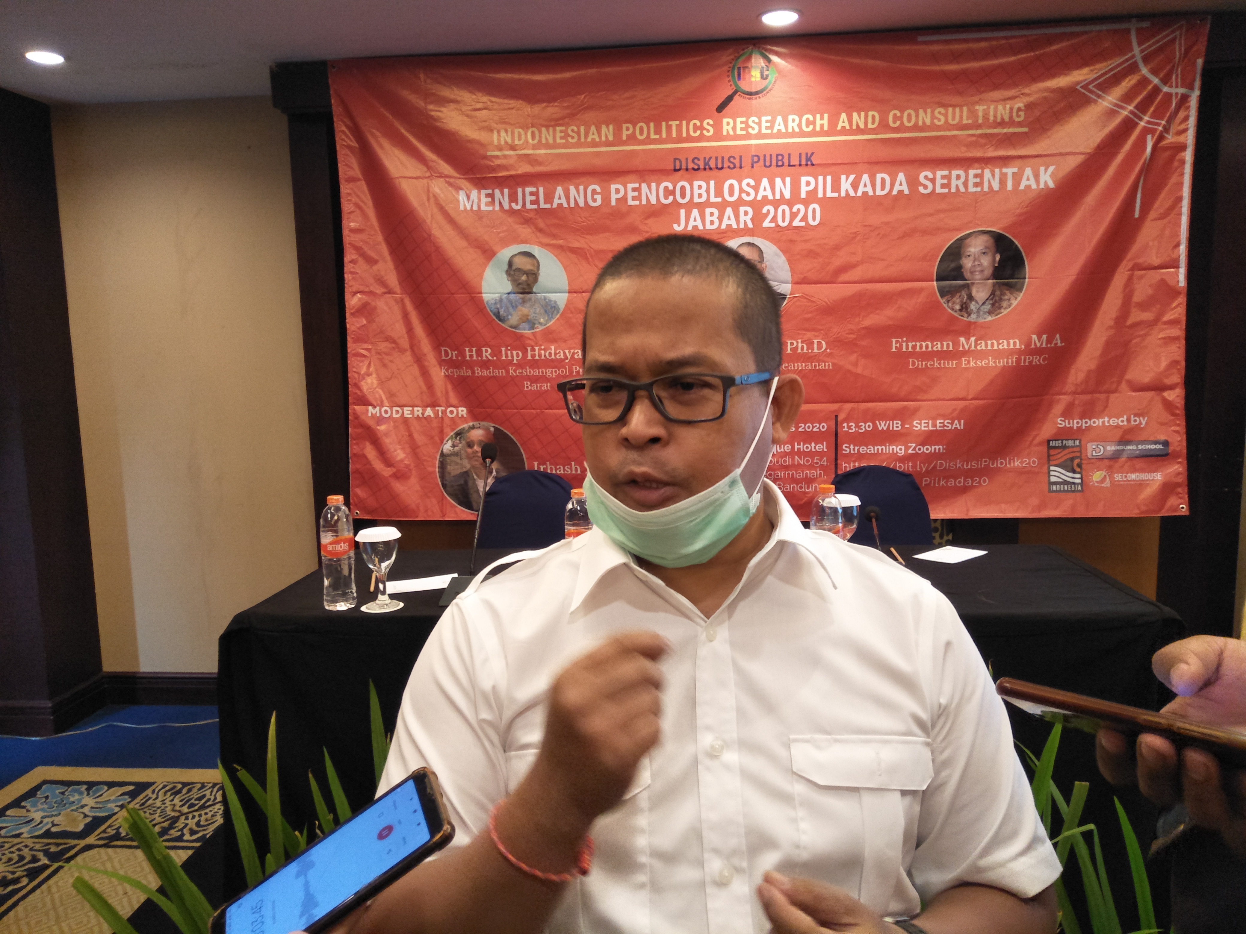 Pakar Keamanan dan Pemerintahan Universitas Padjadjaran Prof Muradi