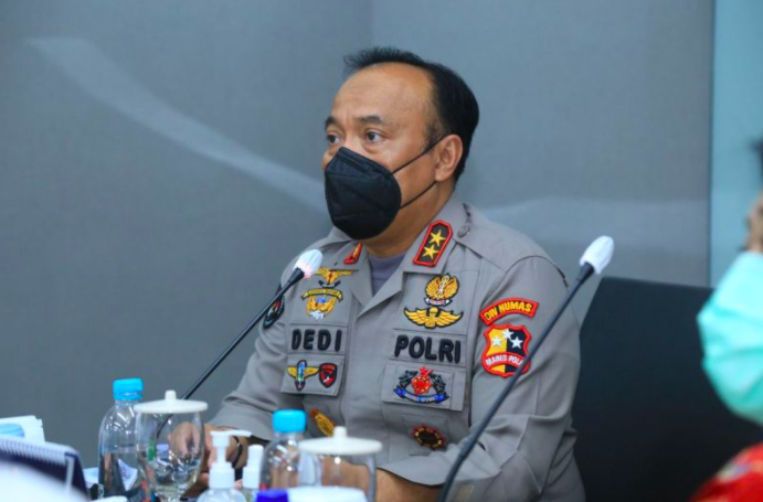 Kepala Divisi Humas Pol Irjen Pol Dedi Prasetyo. 