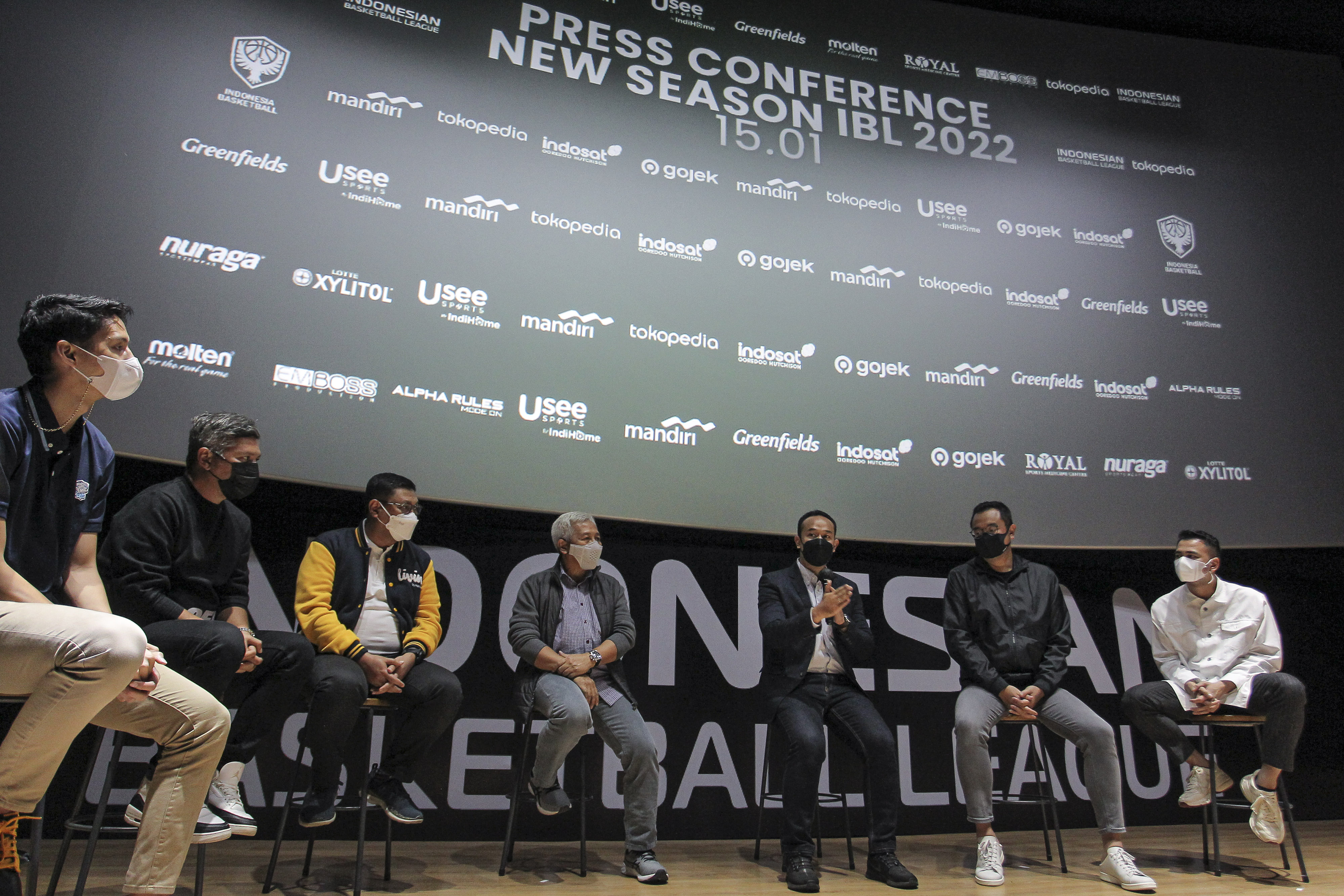 Konferensi pers menjelang bergulirnya IBL 2022.