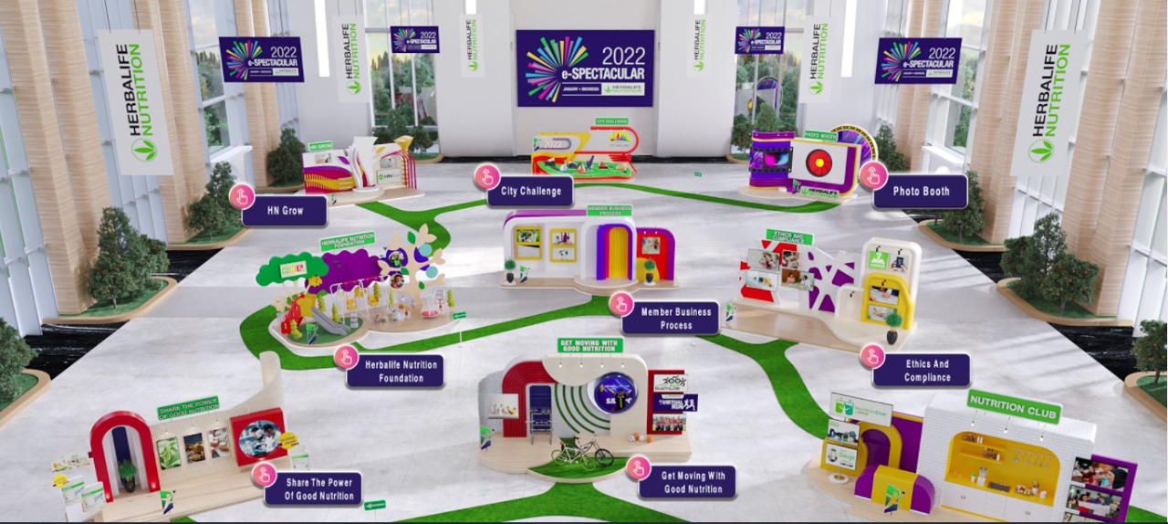 Kampanyekan Gaya Hidup Sehat, Herbalife Nutrition Gelar e-Spectacular 2022