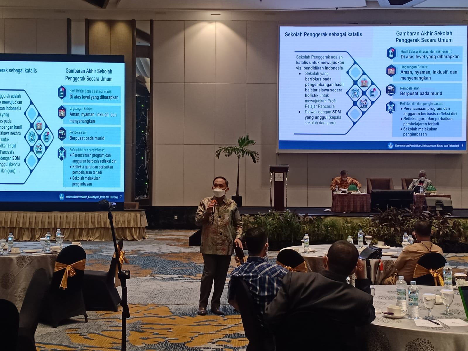 SEKOLAH PENGGERAK: Mendikbud Ristek bersama Mendagri telah membuat Nota Kesepahaman tentang Implementasi Program Merdeka Belajar.