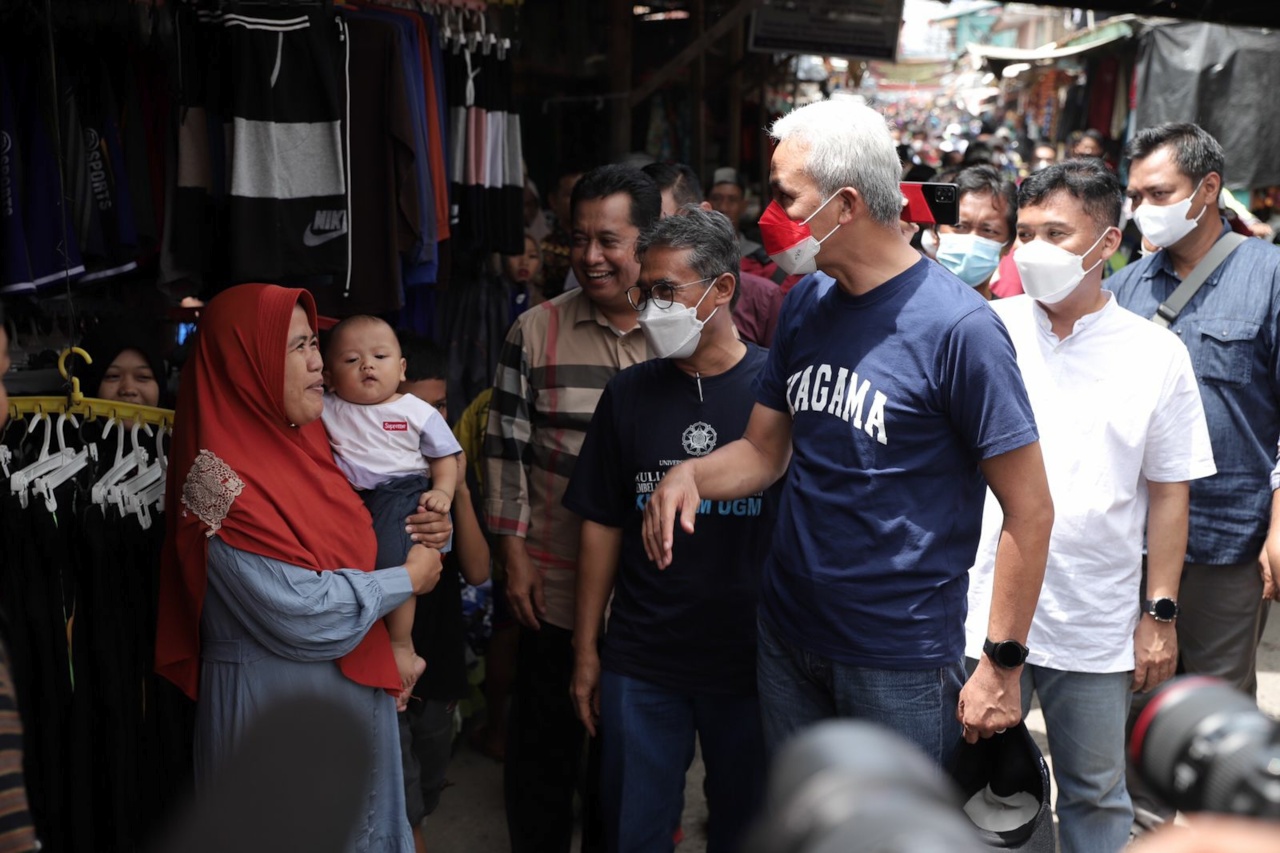 Ganjar Pranowo Tinjau KKN UGM hingga Desa Sungsang, Banyuasin