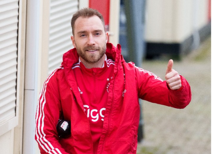 Ingin Kembali Bermain, Eriksen Berlatih di Ajax