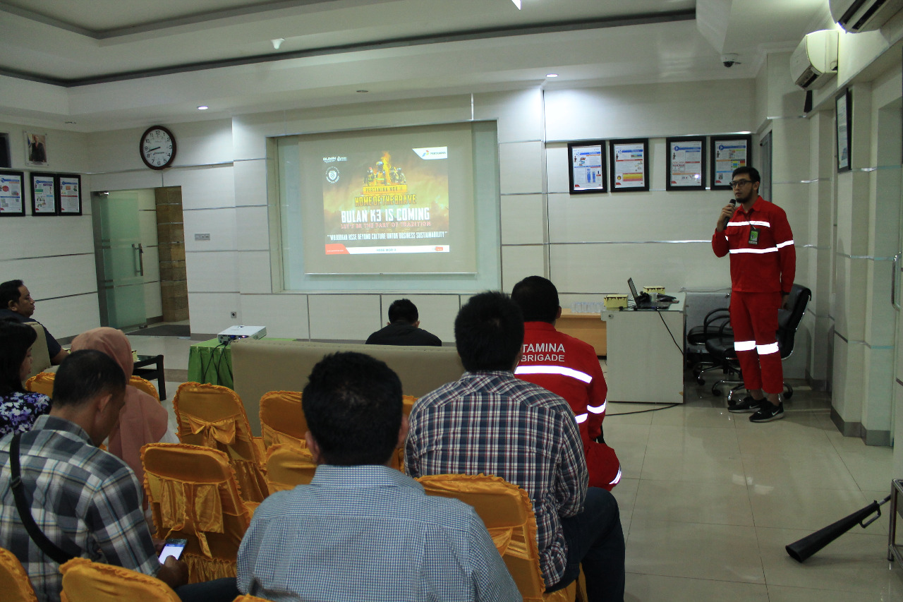 Ilustrasi pelatihan K3 di perusahaan