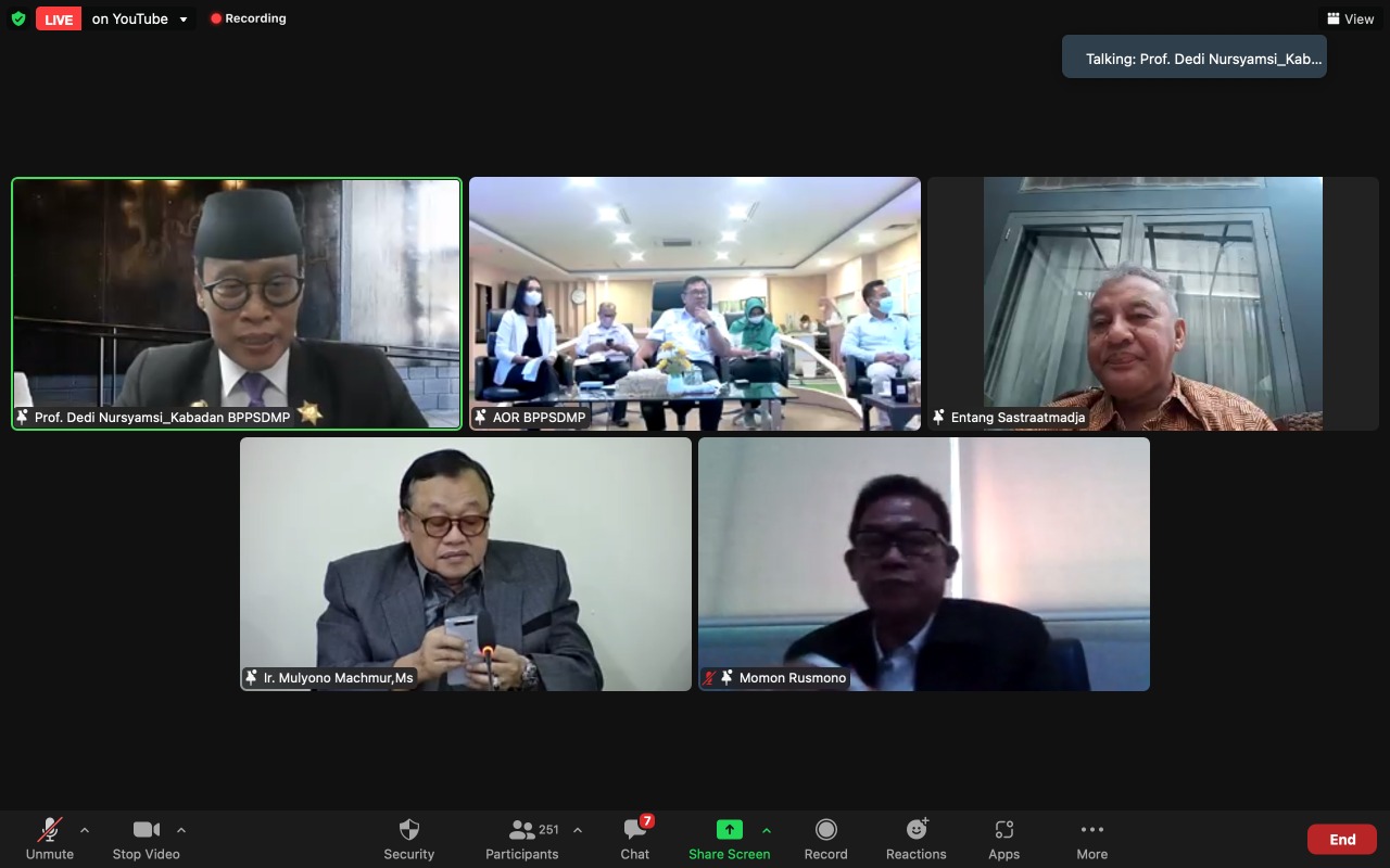 Acara Ngobras yang digelar Badan Penyuluhan dan Pengembangan Sumber Daya Manusia Pertanian Kementan, Rabu (26/1).