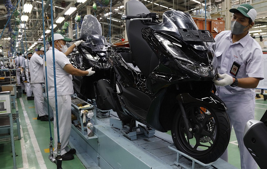 Ekspor Motor Honda Indonesia Terus Mencatat Kenaikan