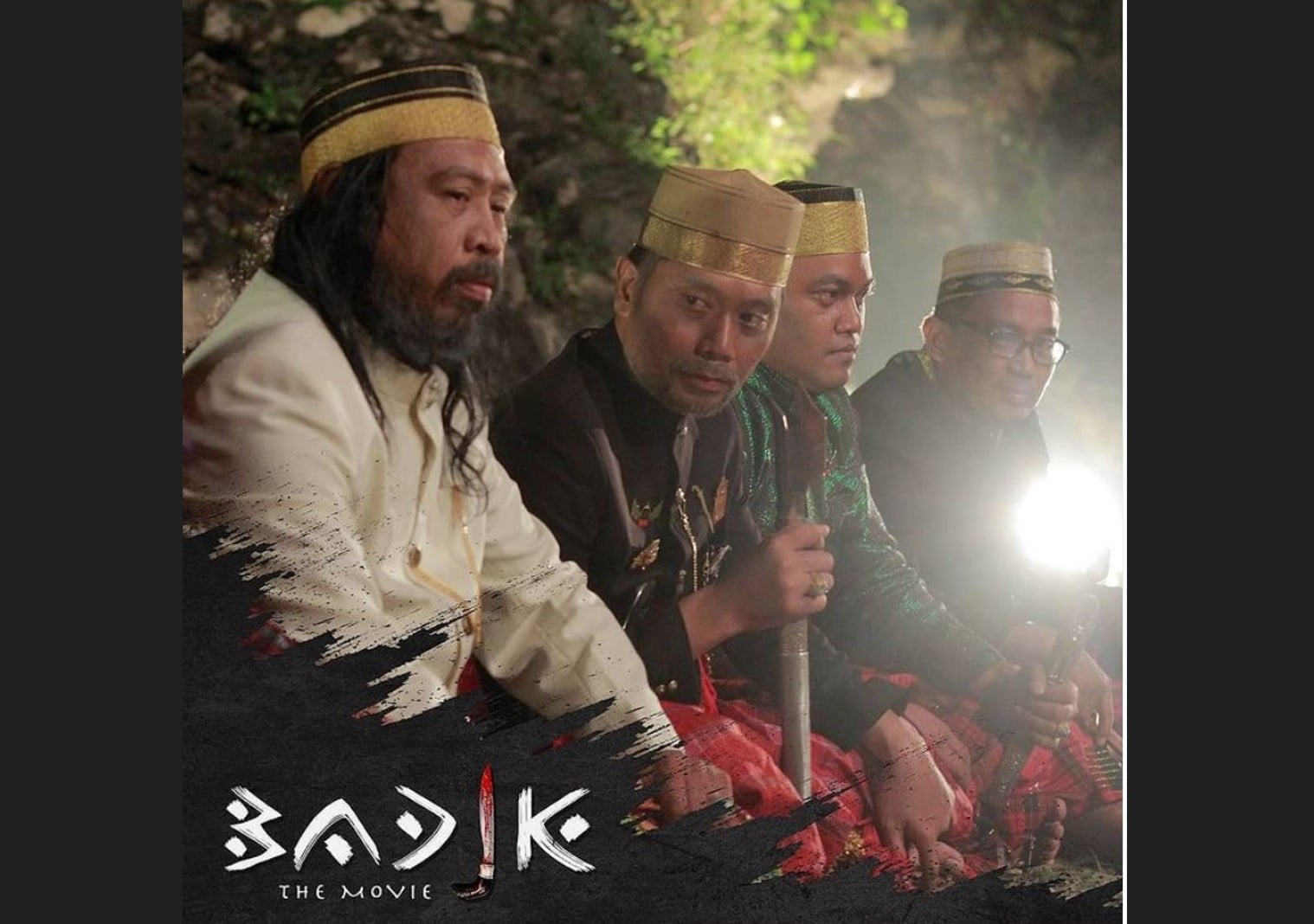 Cuplikan adegan dari film Badik The Movie