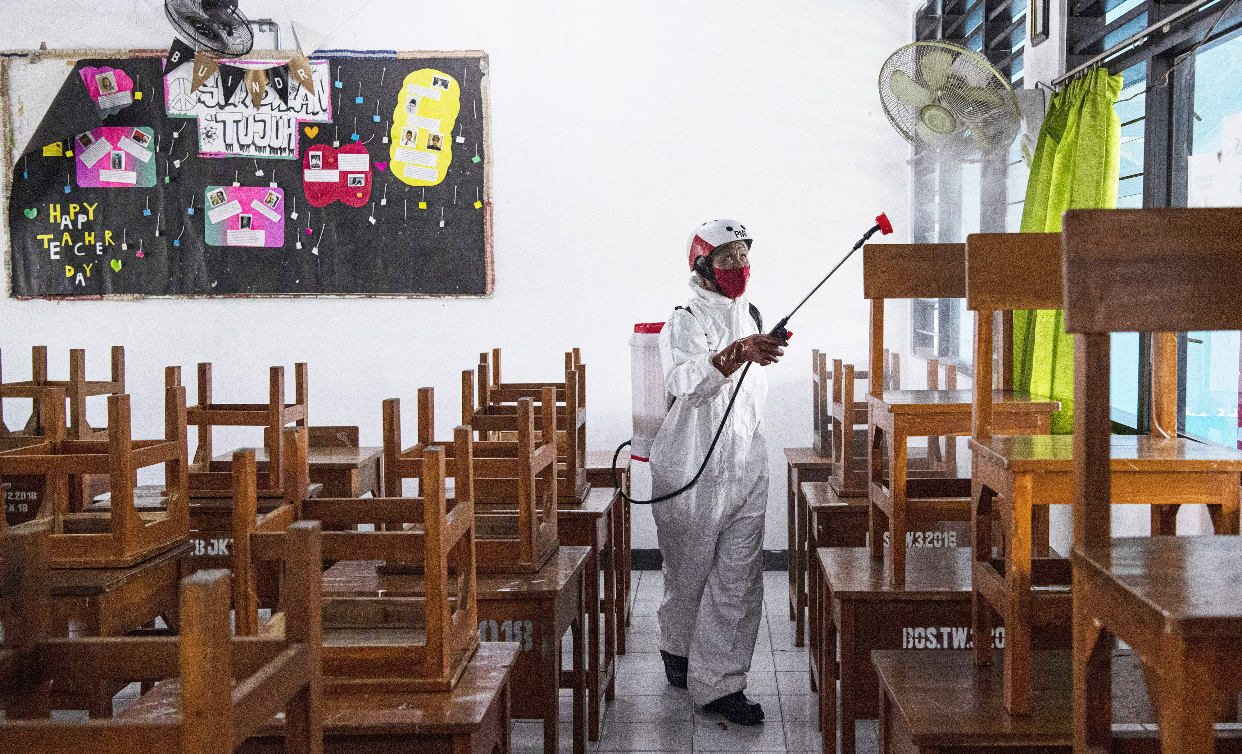 Salah satu sekolah di Jakarta yang ditutup