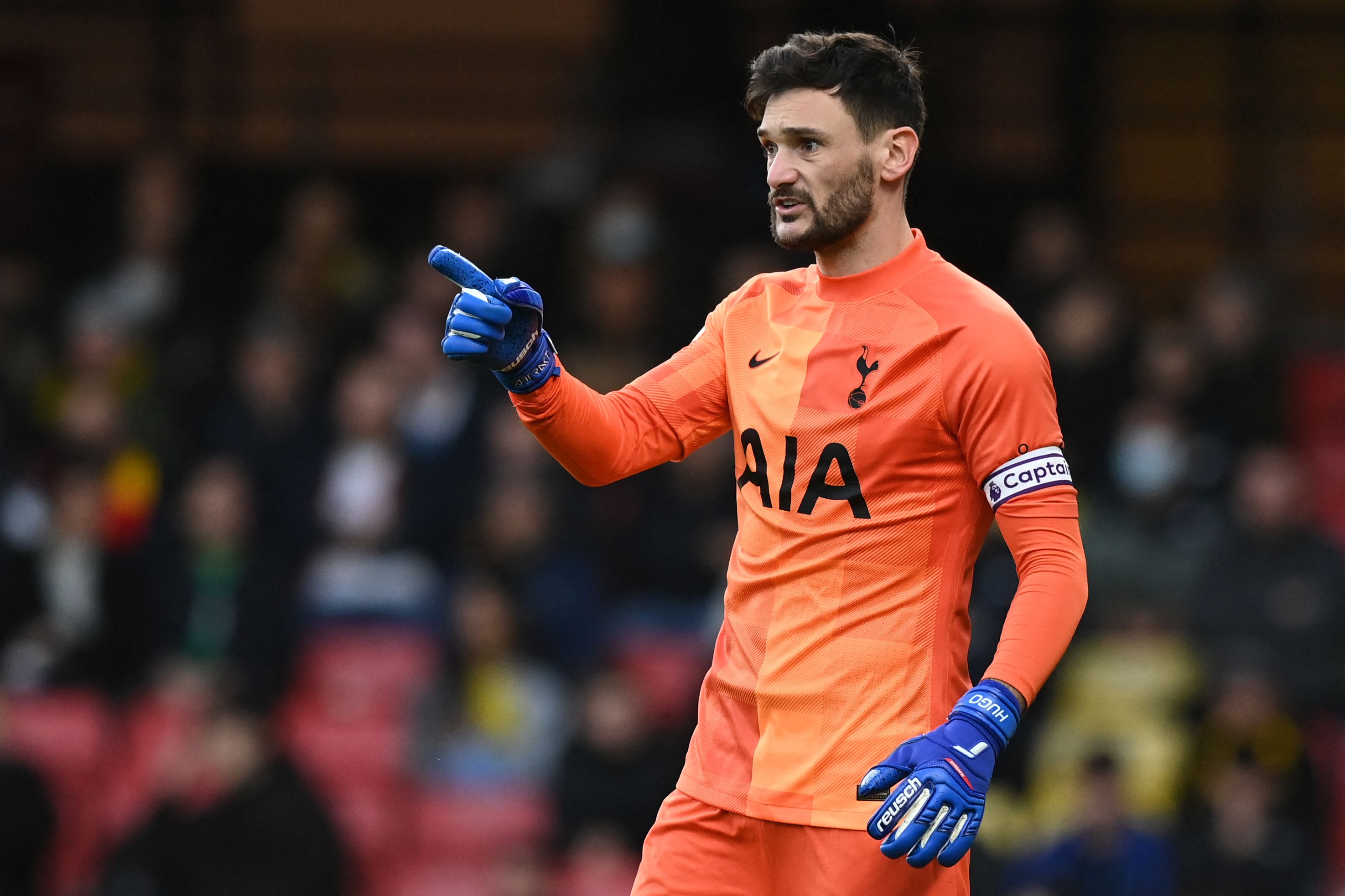 Penjaga gawang Totenham Hotspur Hugo LLoris