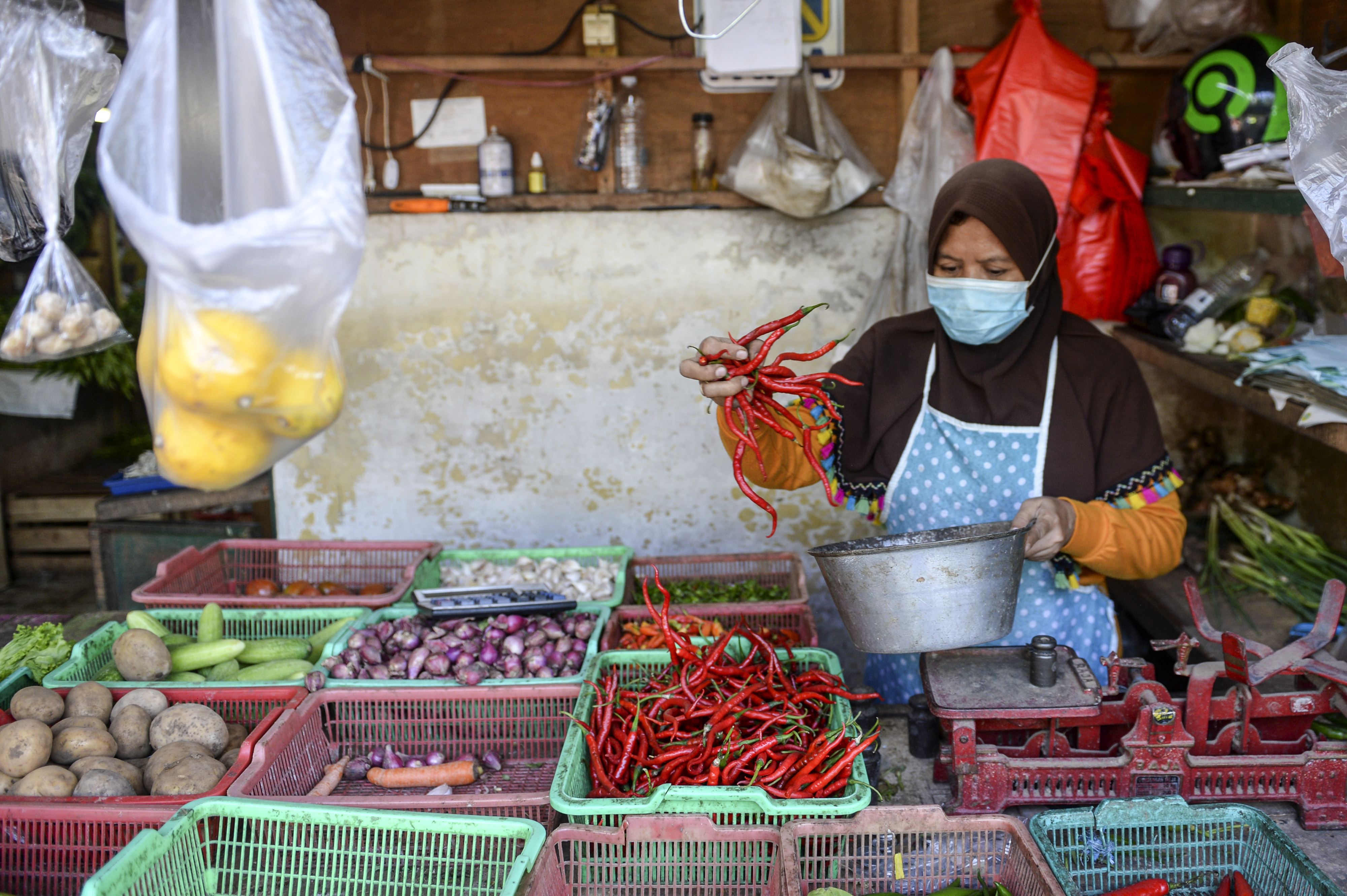 BPS: Inflasi 2021 Tercatat Sebesar 1,87%