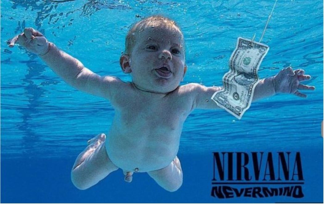 Kover Album Nevermind milik Nirvana.