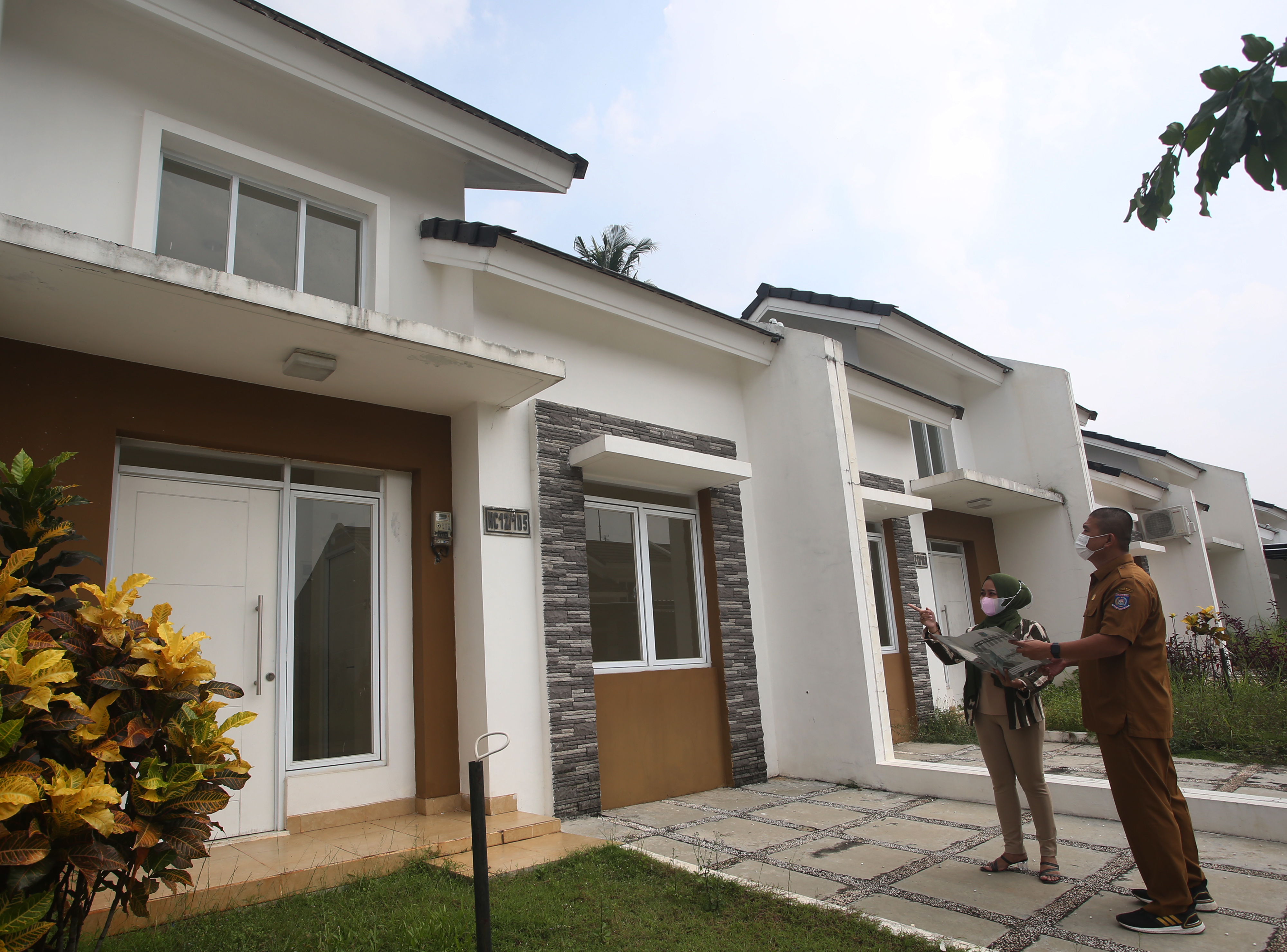 Salah satu hunian di Tangerang, Banten