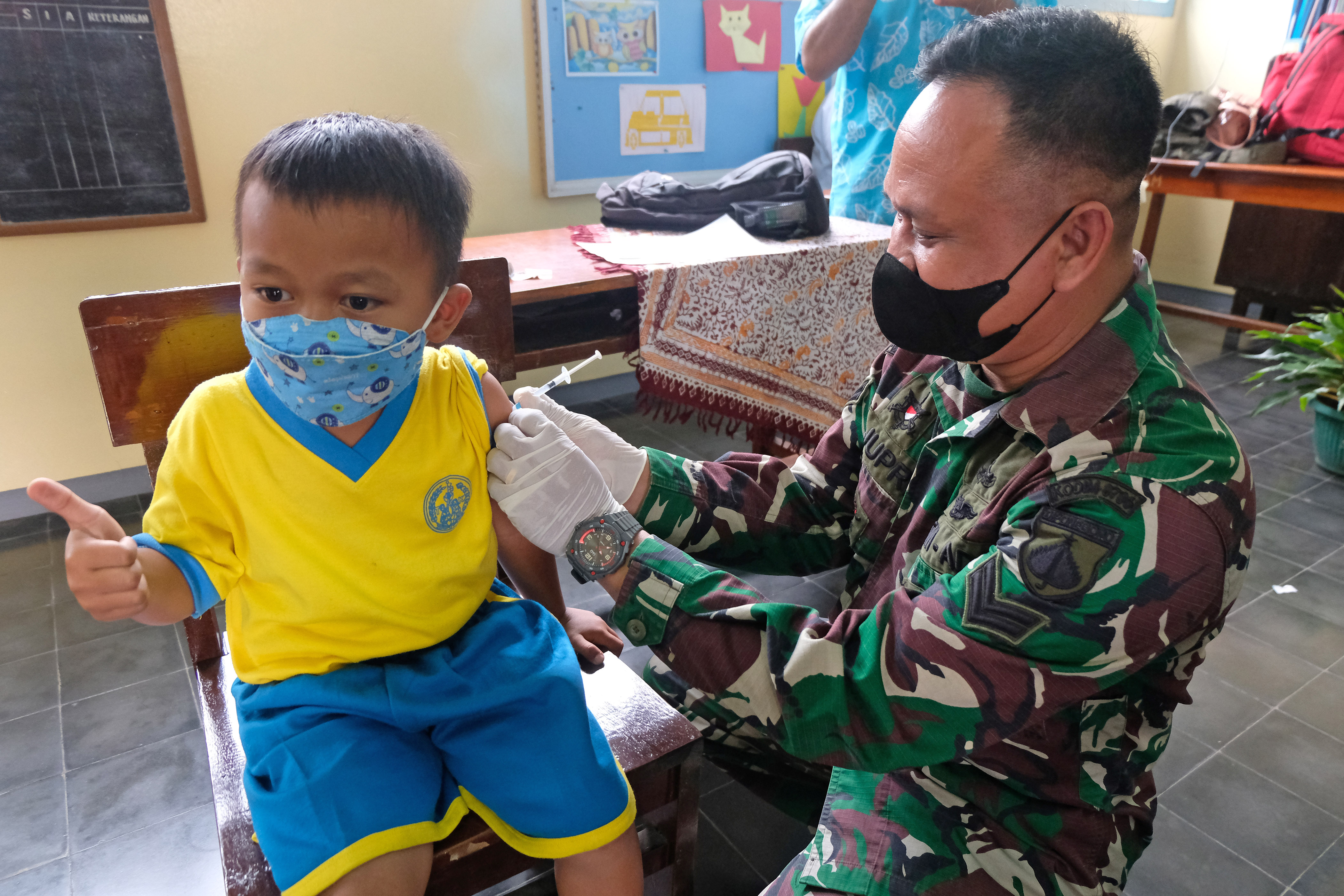 Vaksinasi Covid-19 Anak di Temanggung Capai 30%