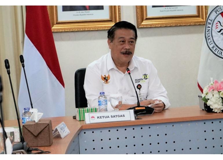 Ketua Satgas penanganan Koperasi Bermasalah AGus Santoso