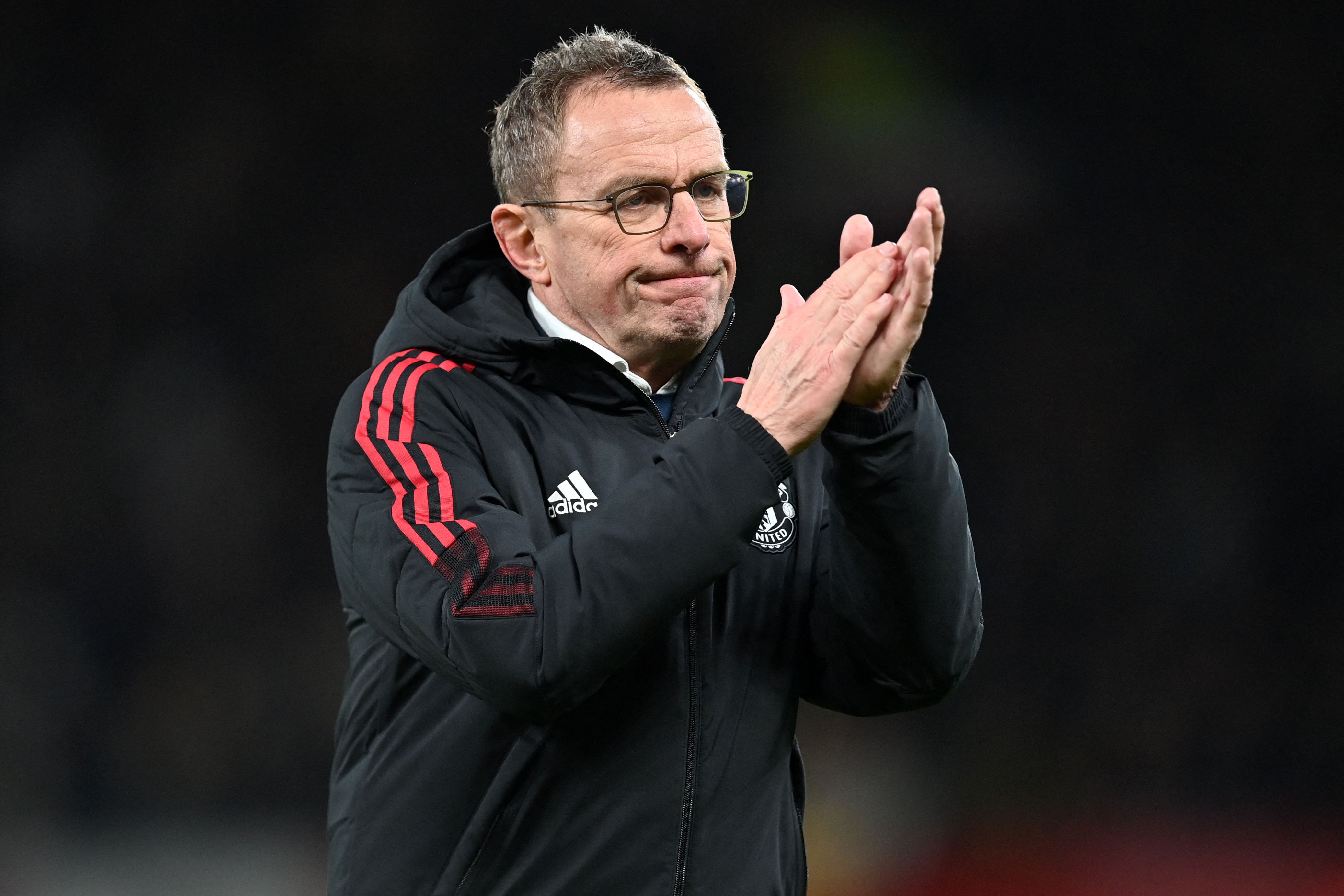Manajer interim Manchester United Ralf Rangnick